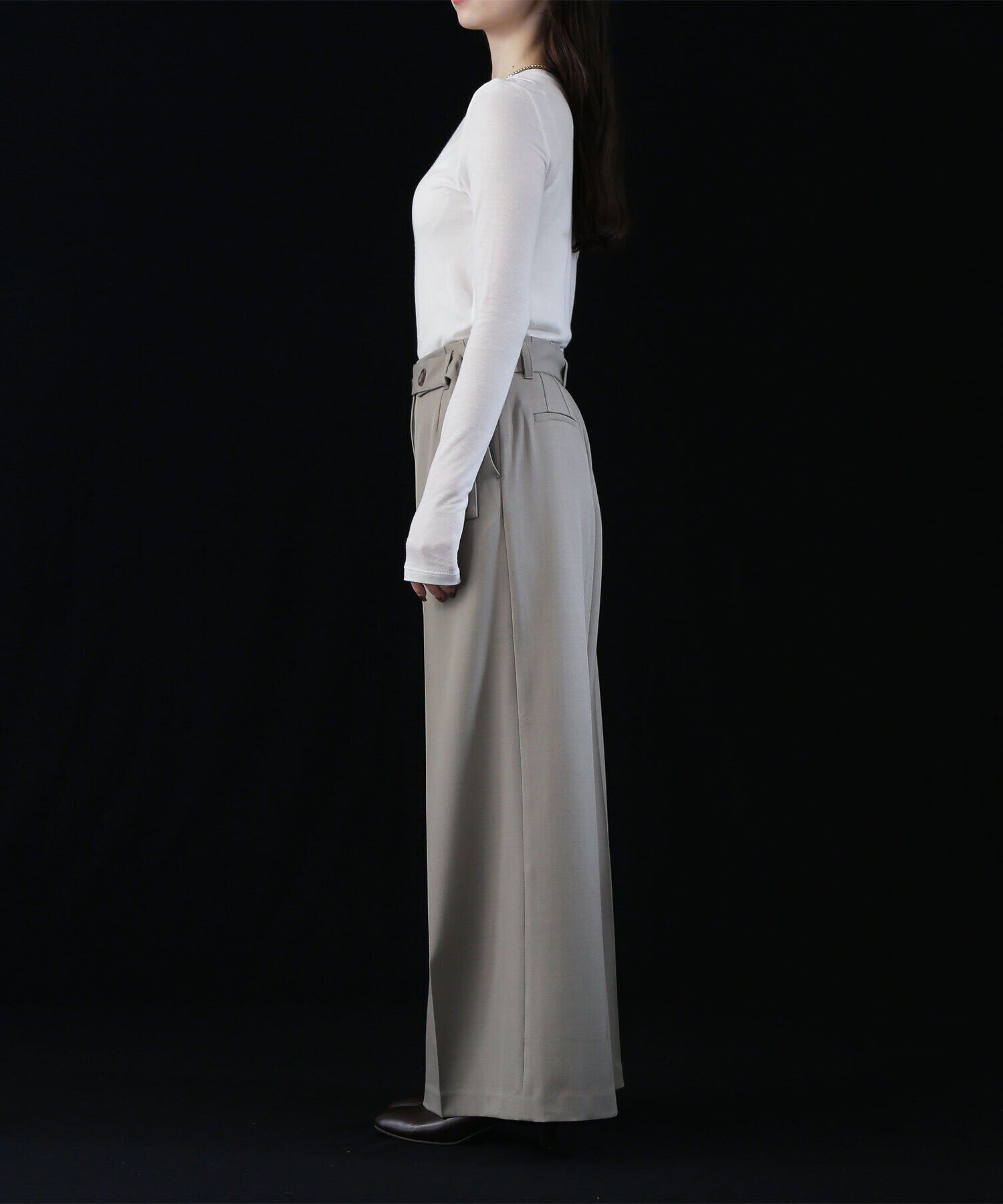  「フレアワイドパンツ」|その他|