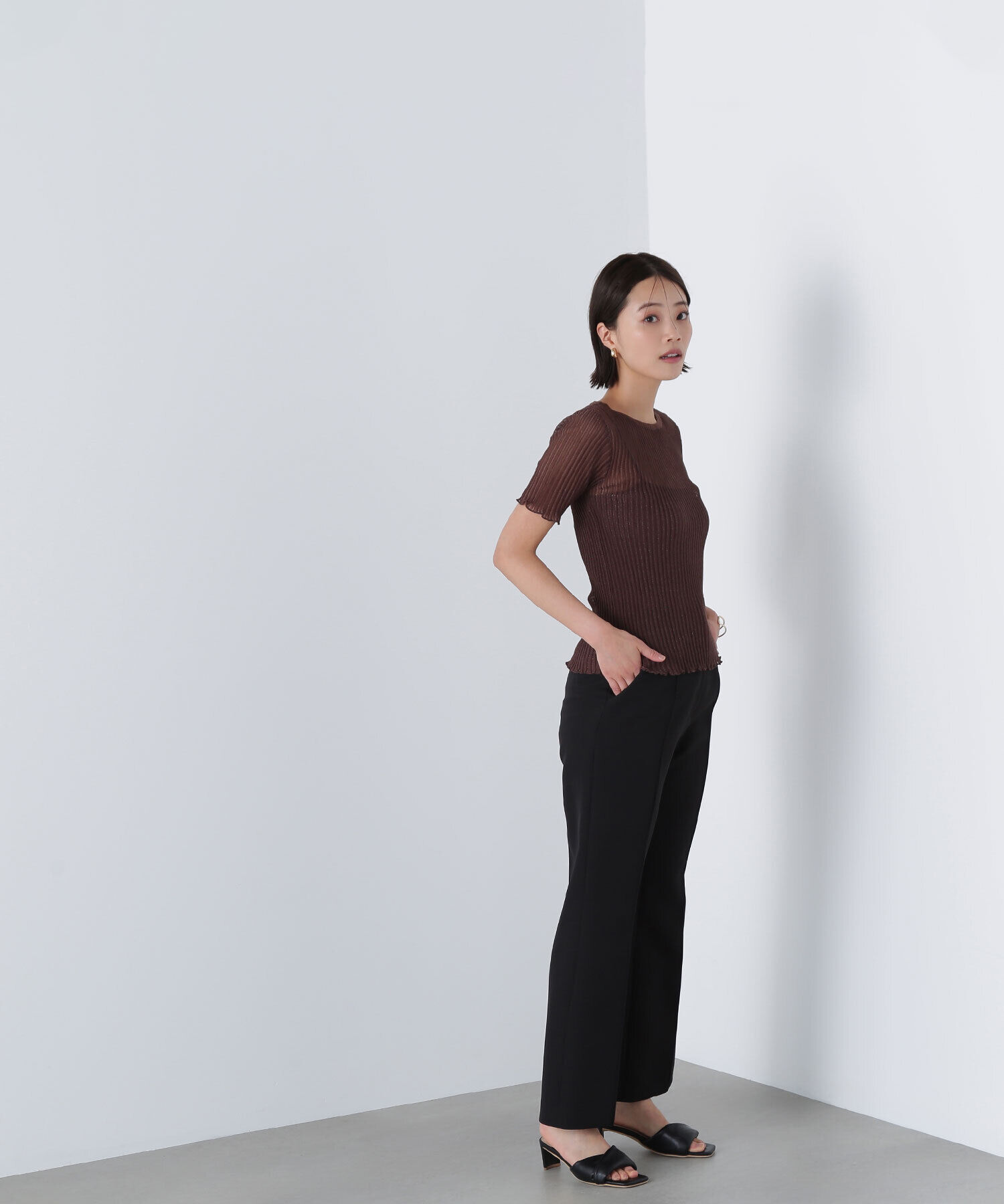  「スリムフレアパンツ」|その他|