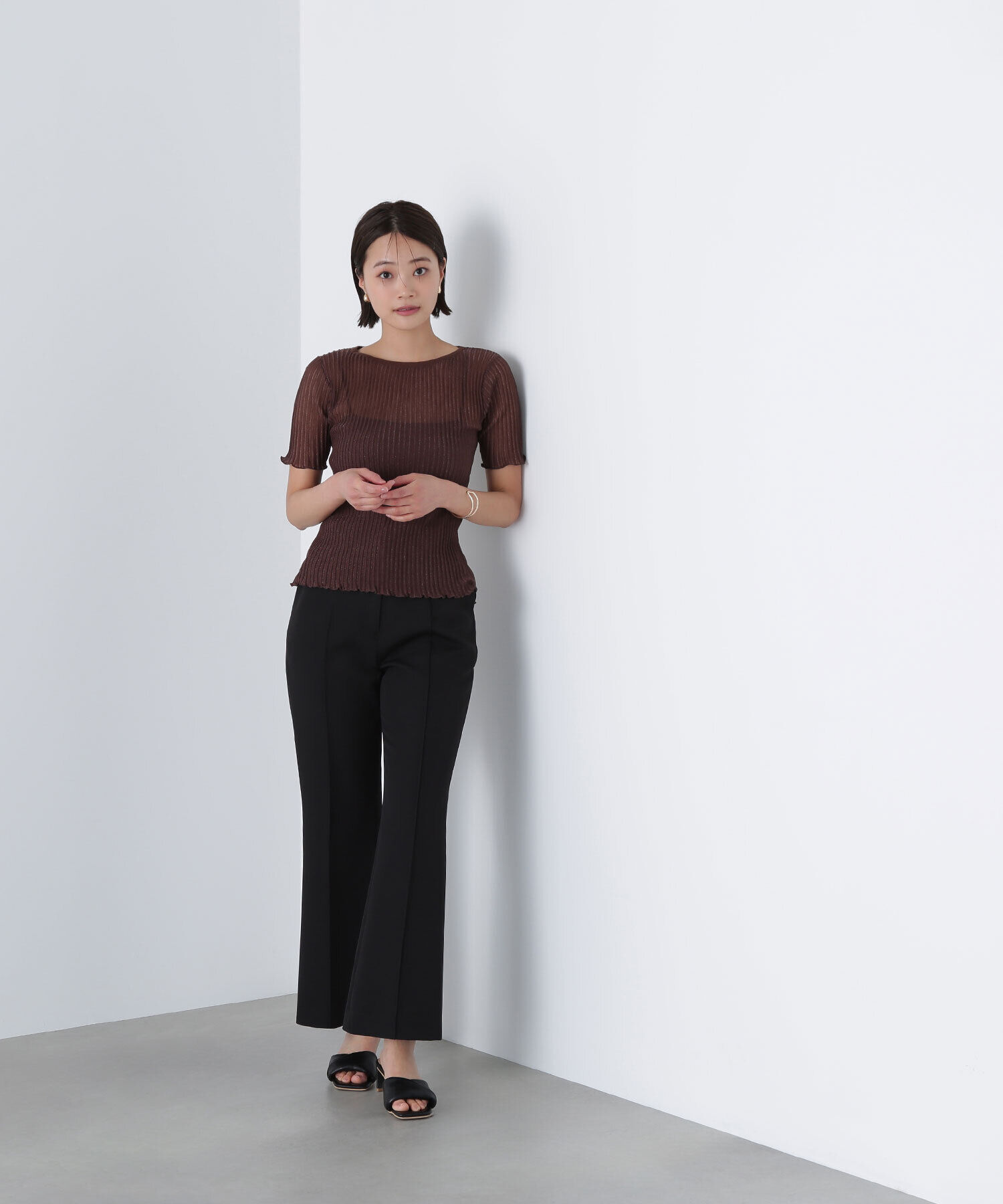  「スリムフレアパンツ」|その他|