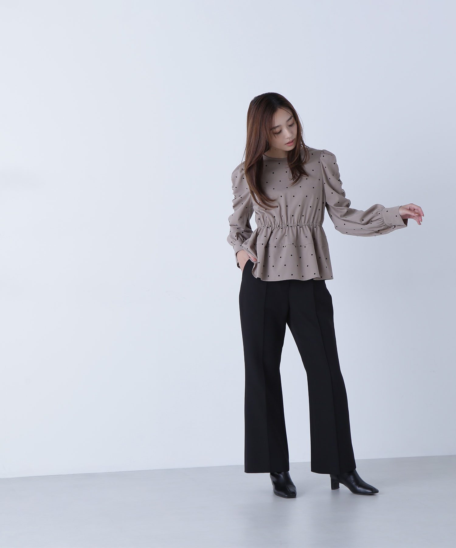  「スリムフレアパンツ」|その他|