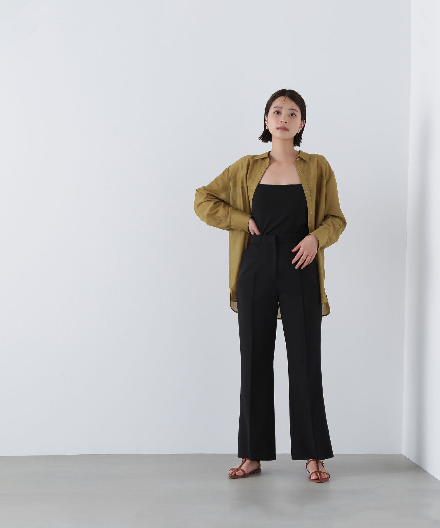  「スリムフレアパンツ」|その他|