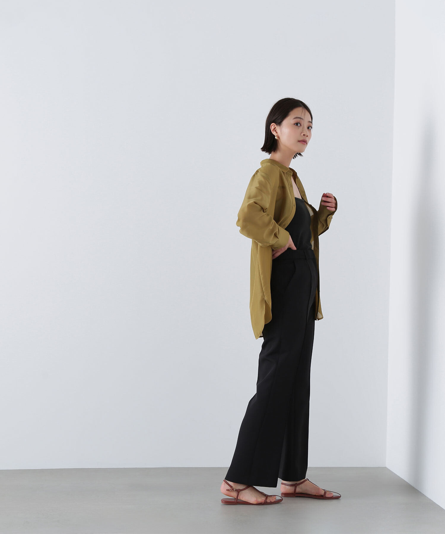  「スリムフレアパンツ」|その他|