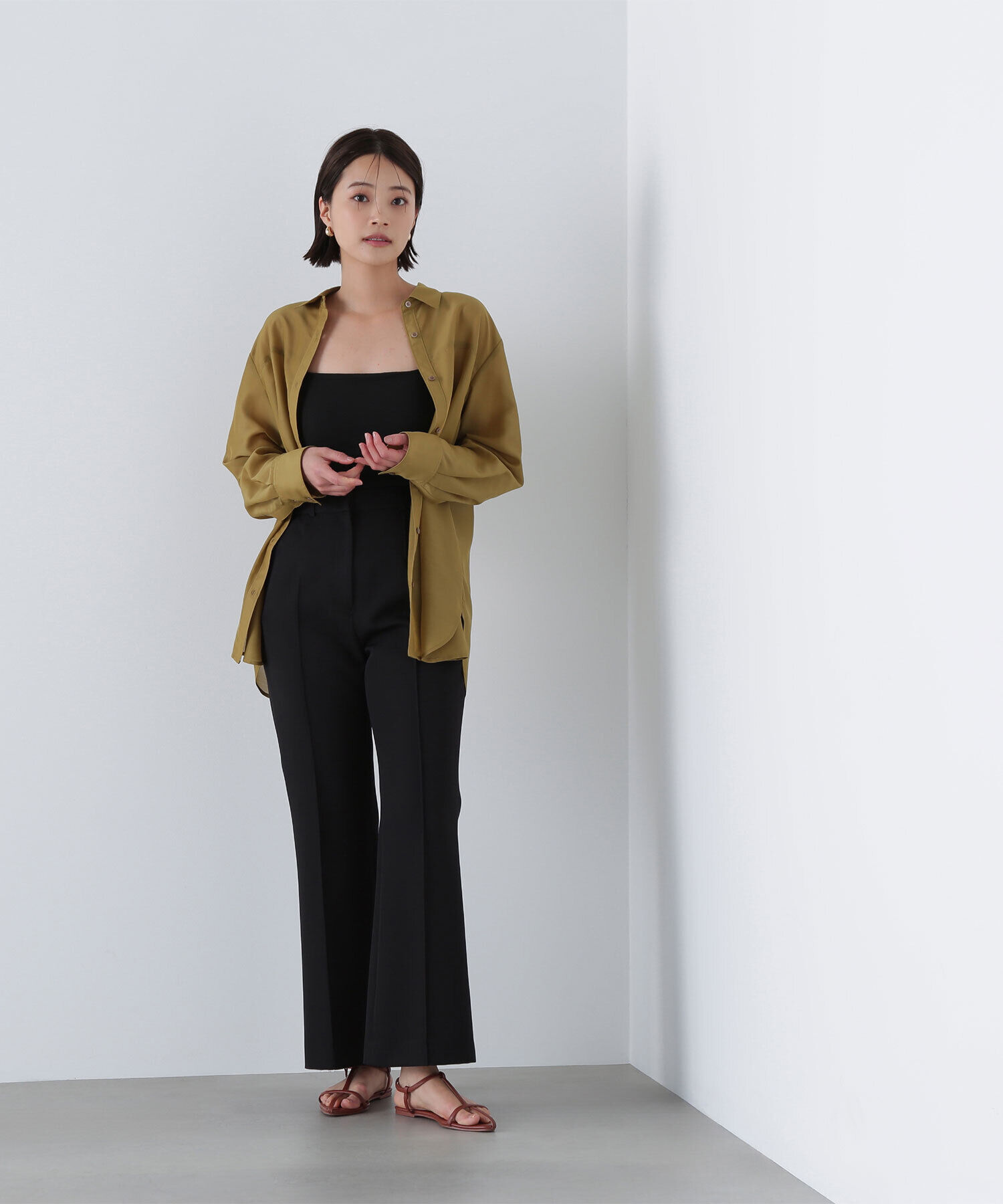  「スリムフレアパンツ」|その他|