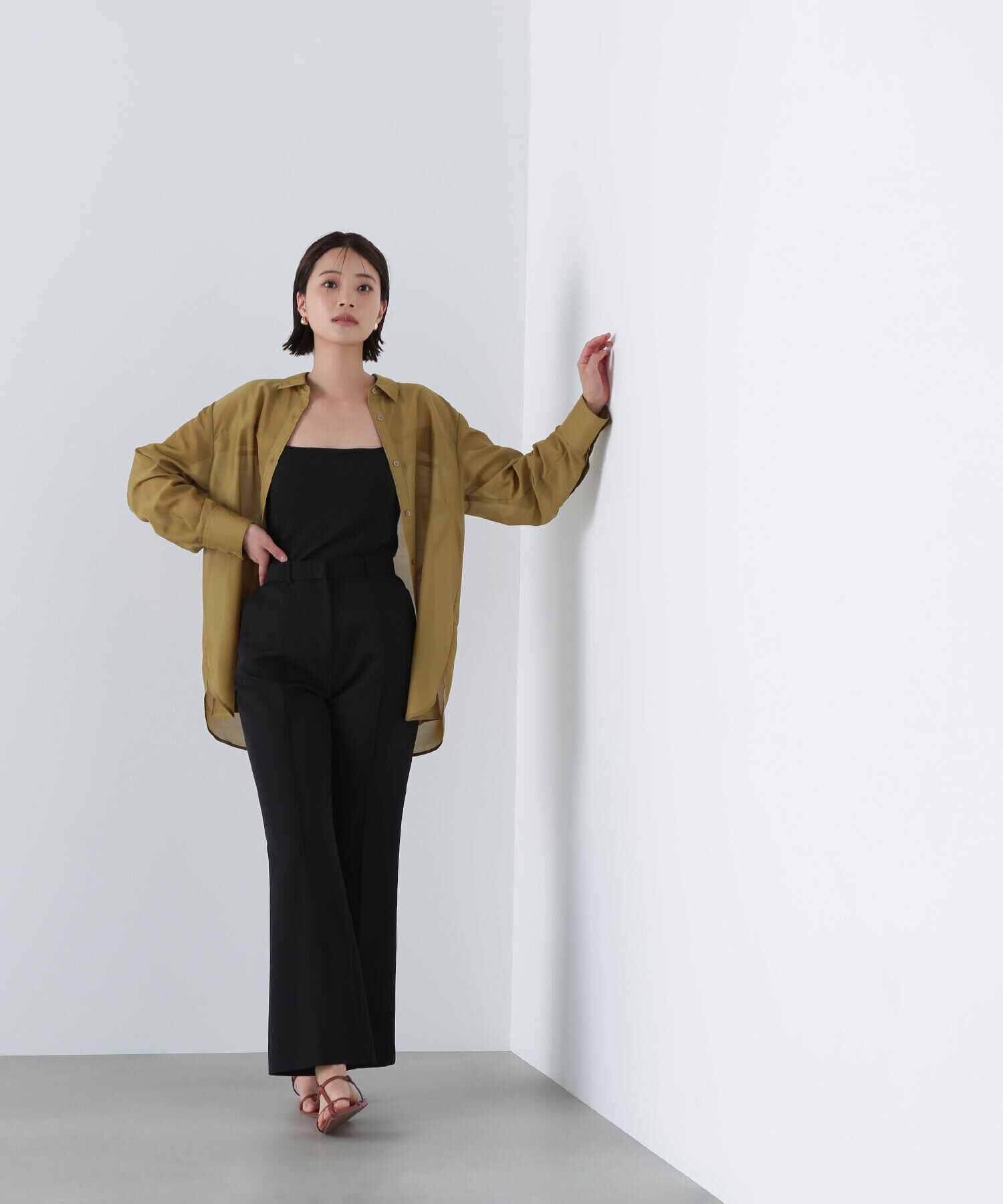  「スリムフレアパンツ」|その他|