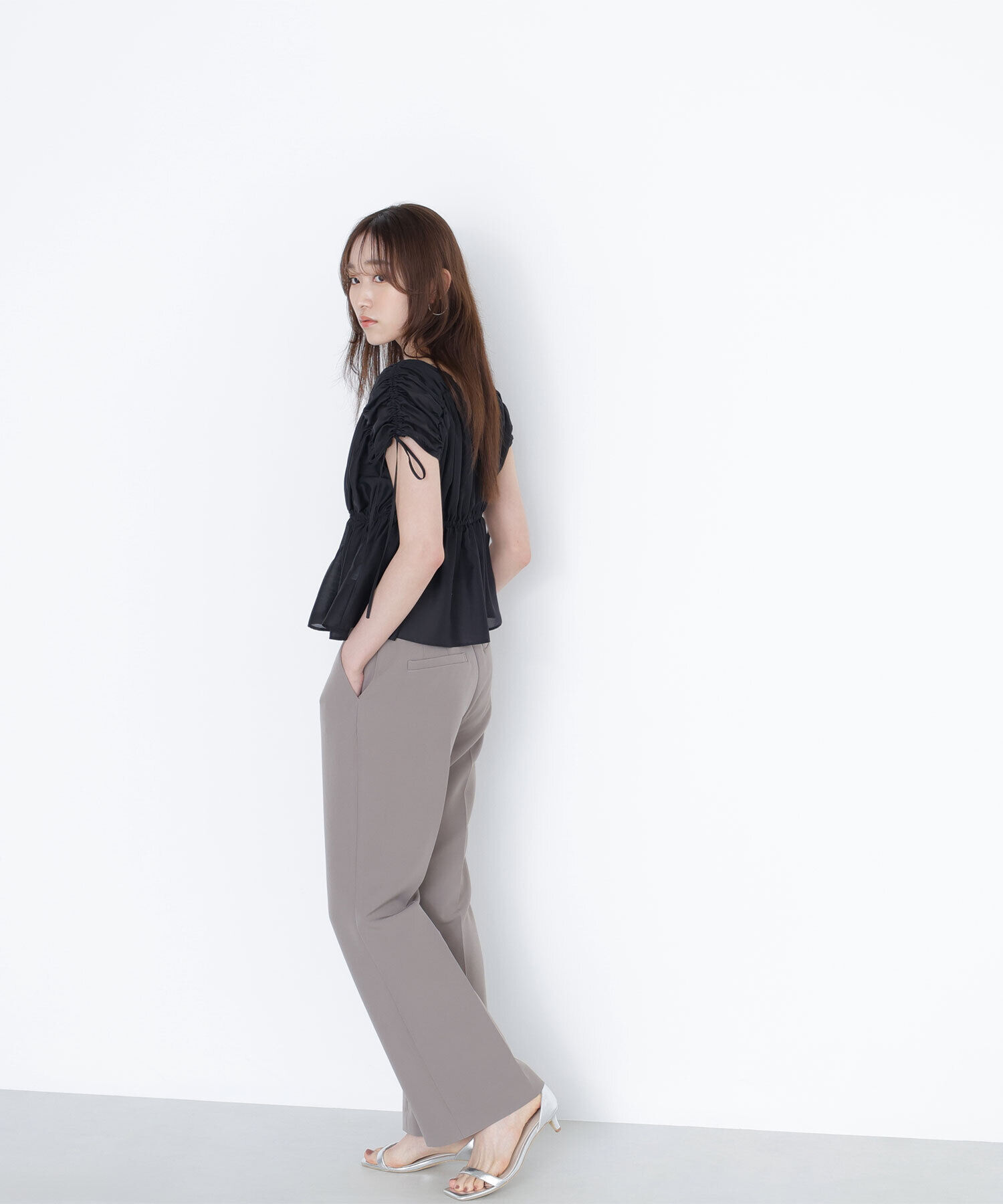  「スリムフレアパンツ」|その他|