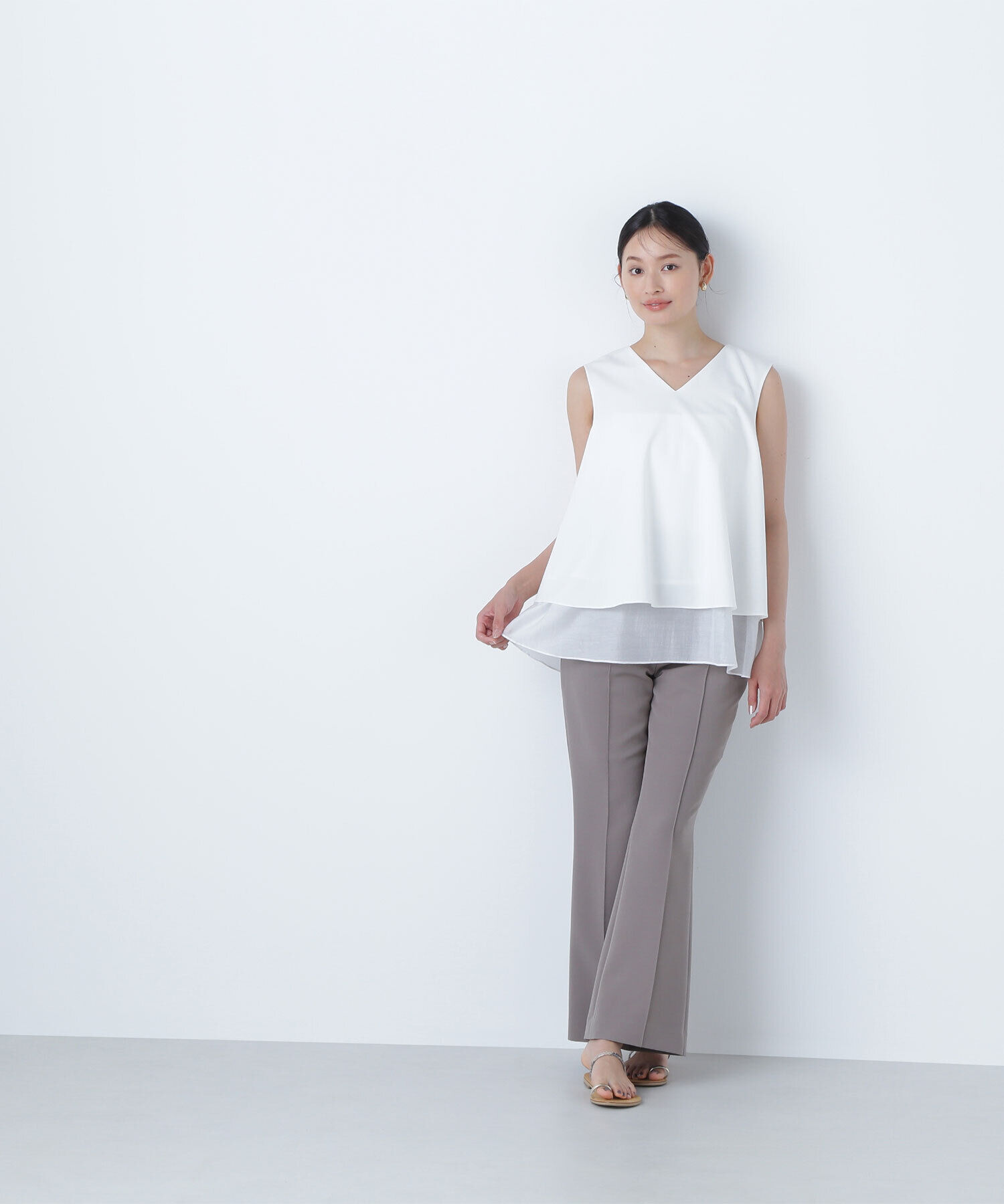  「スリムフレアパンツ」|その他|