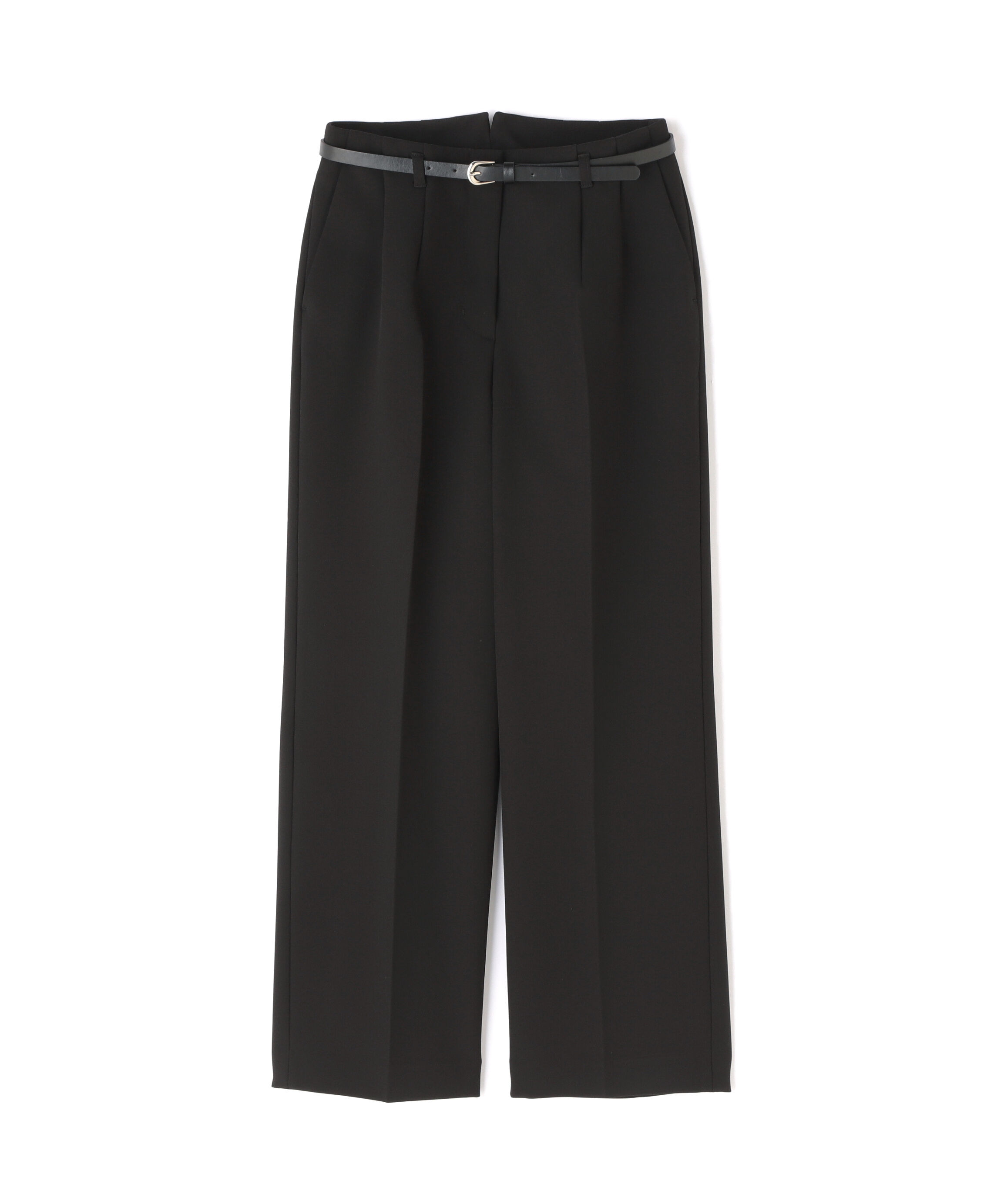  「＜骨格ストレート＞ベルト付スリムストレートパンツ」|その他|
