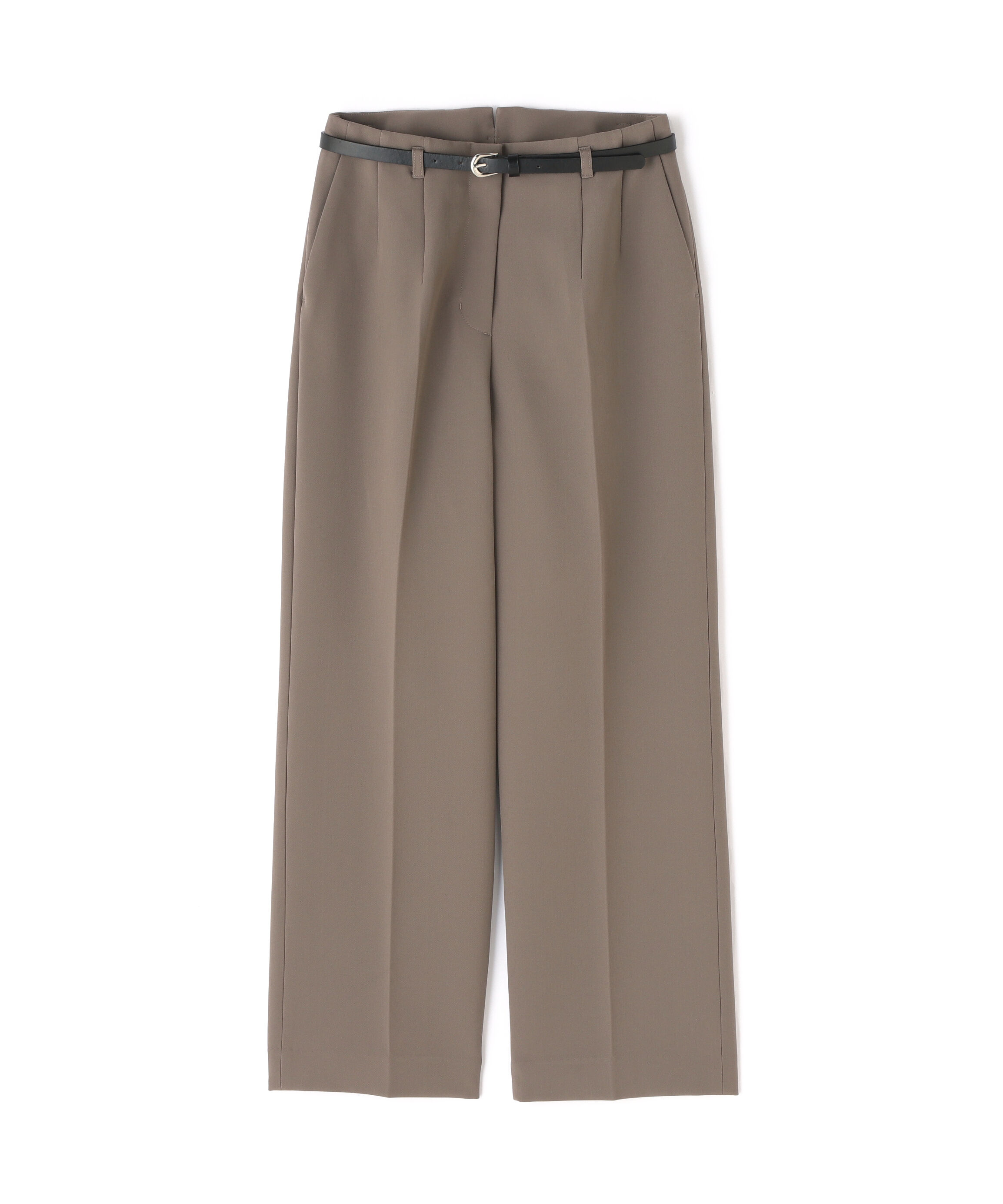  「＜骨格ストレート＞ベルト付スリムストレートパンツ」|その他|