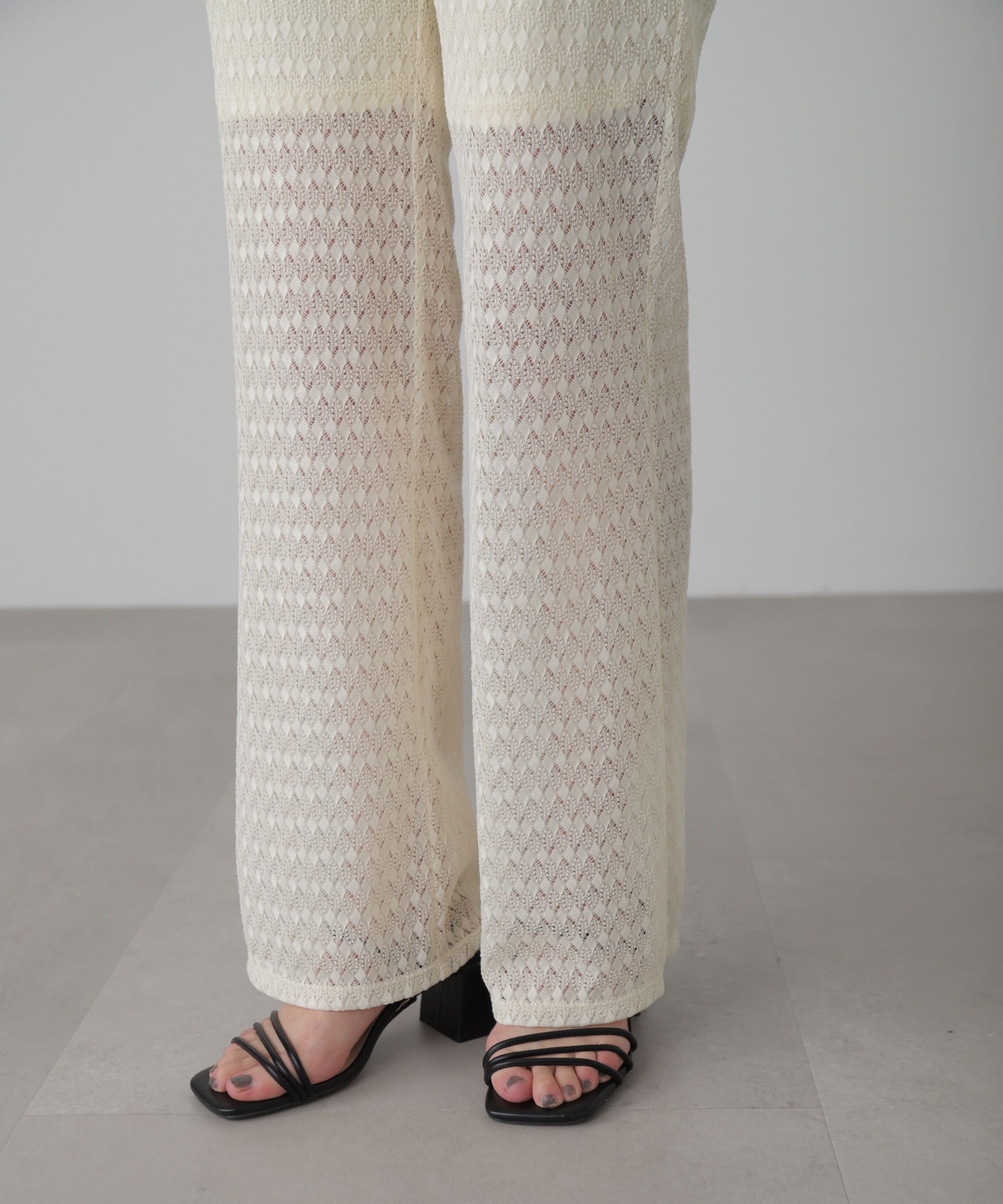  「レースフレアパンツ」|その他|