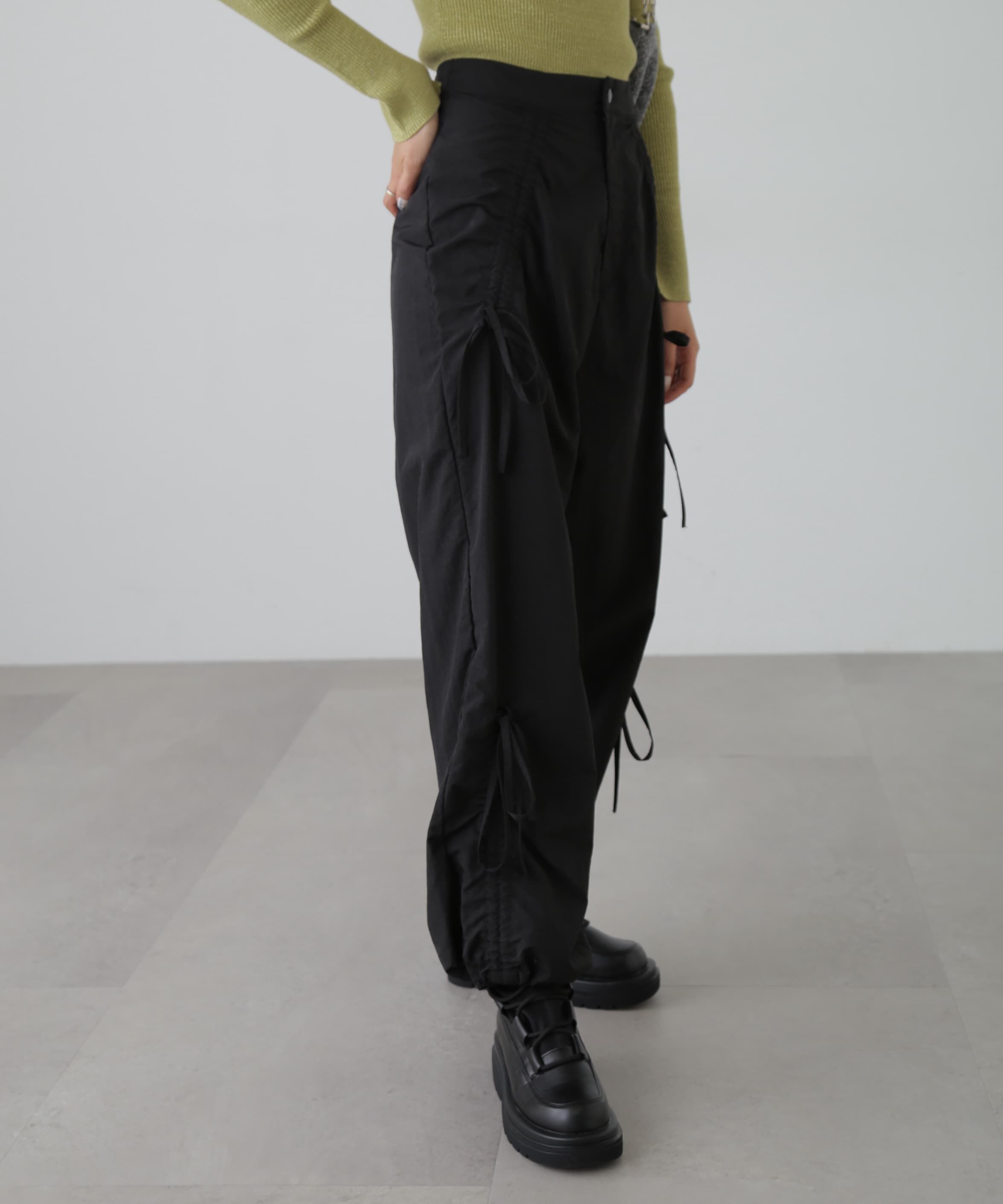  「リボンドロストパンツ」|その他|