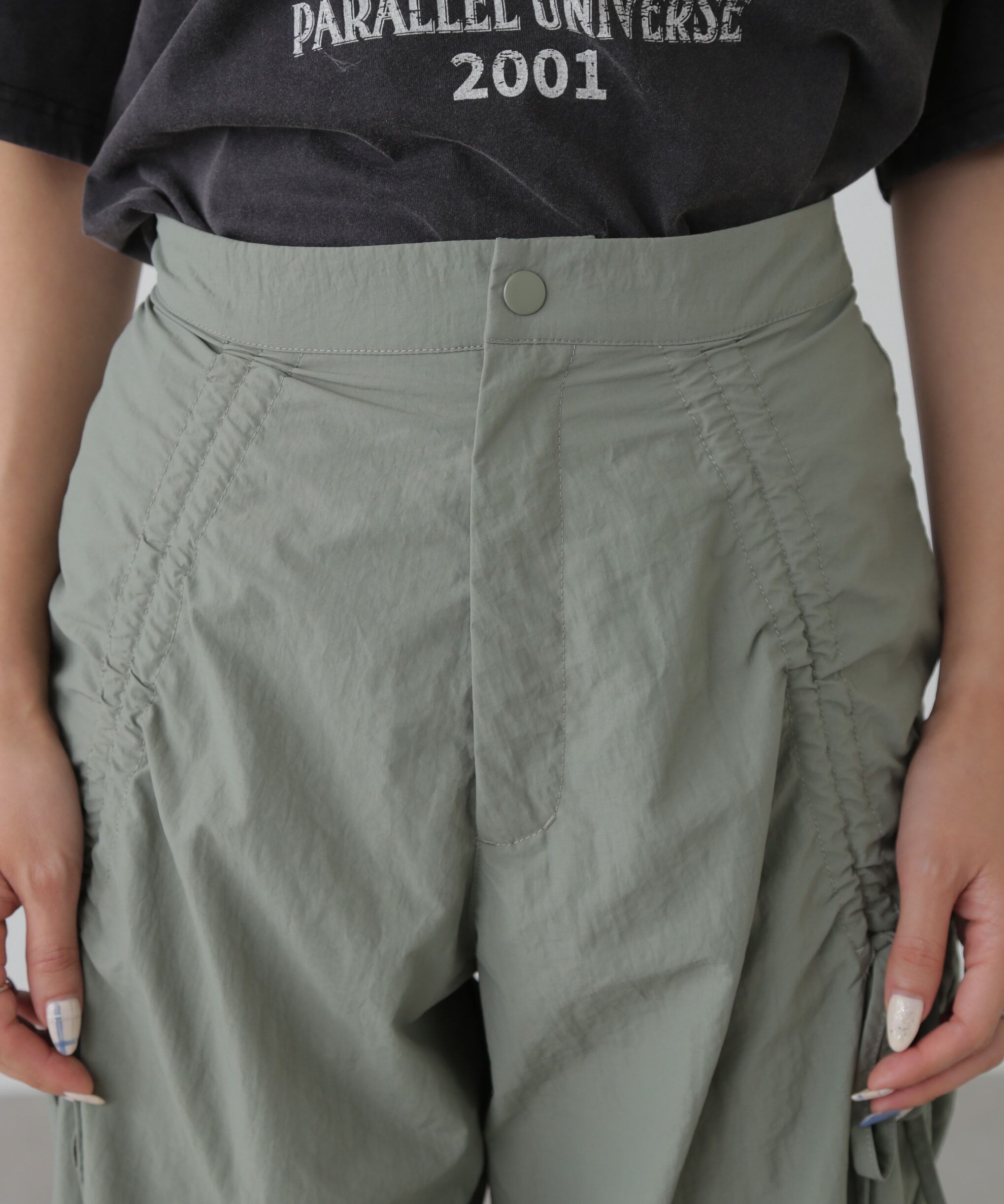  「リボンドロストパンツ」|その他|