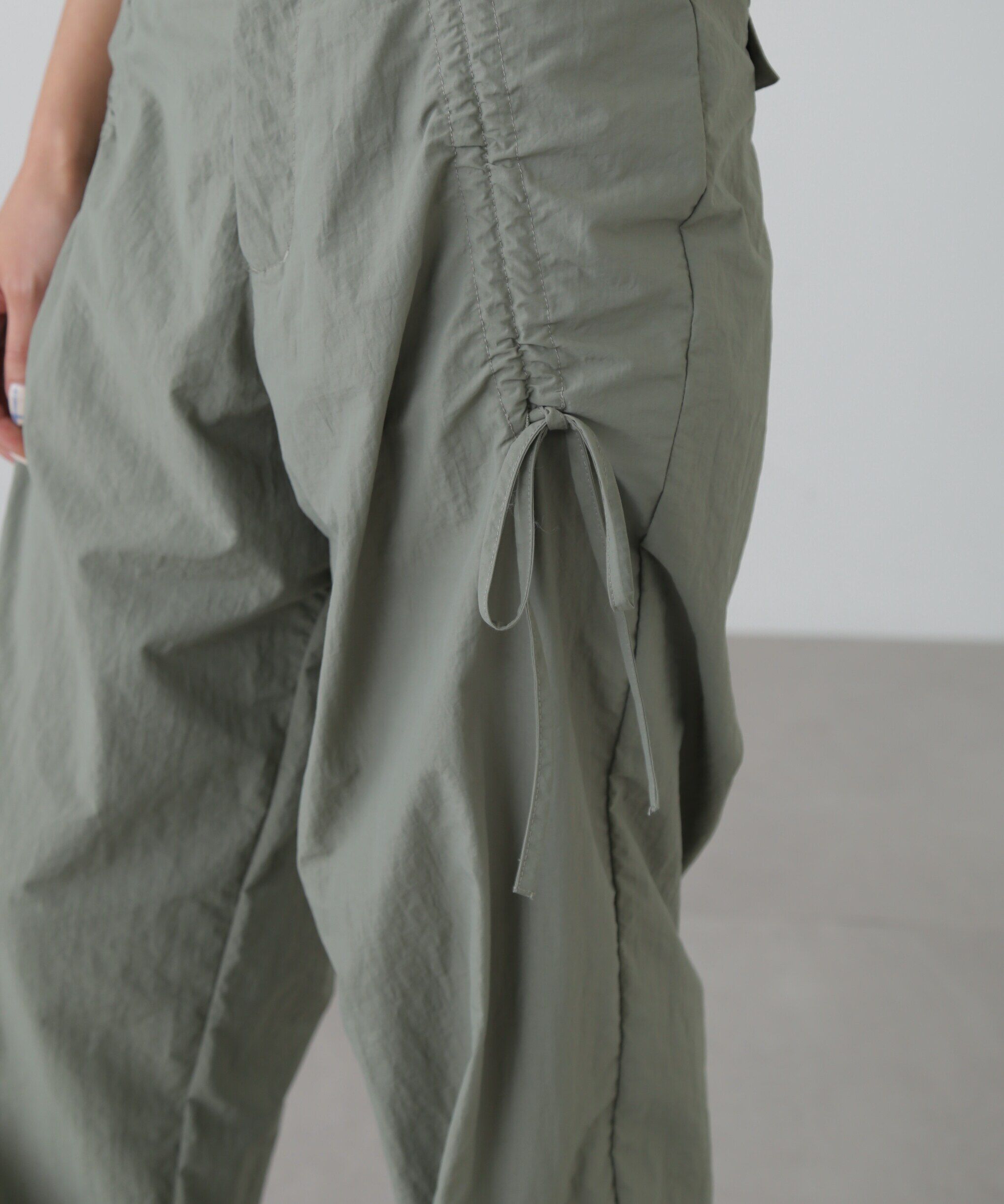  「リボンドロストパンツ」|その他|