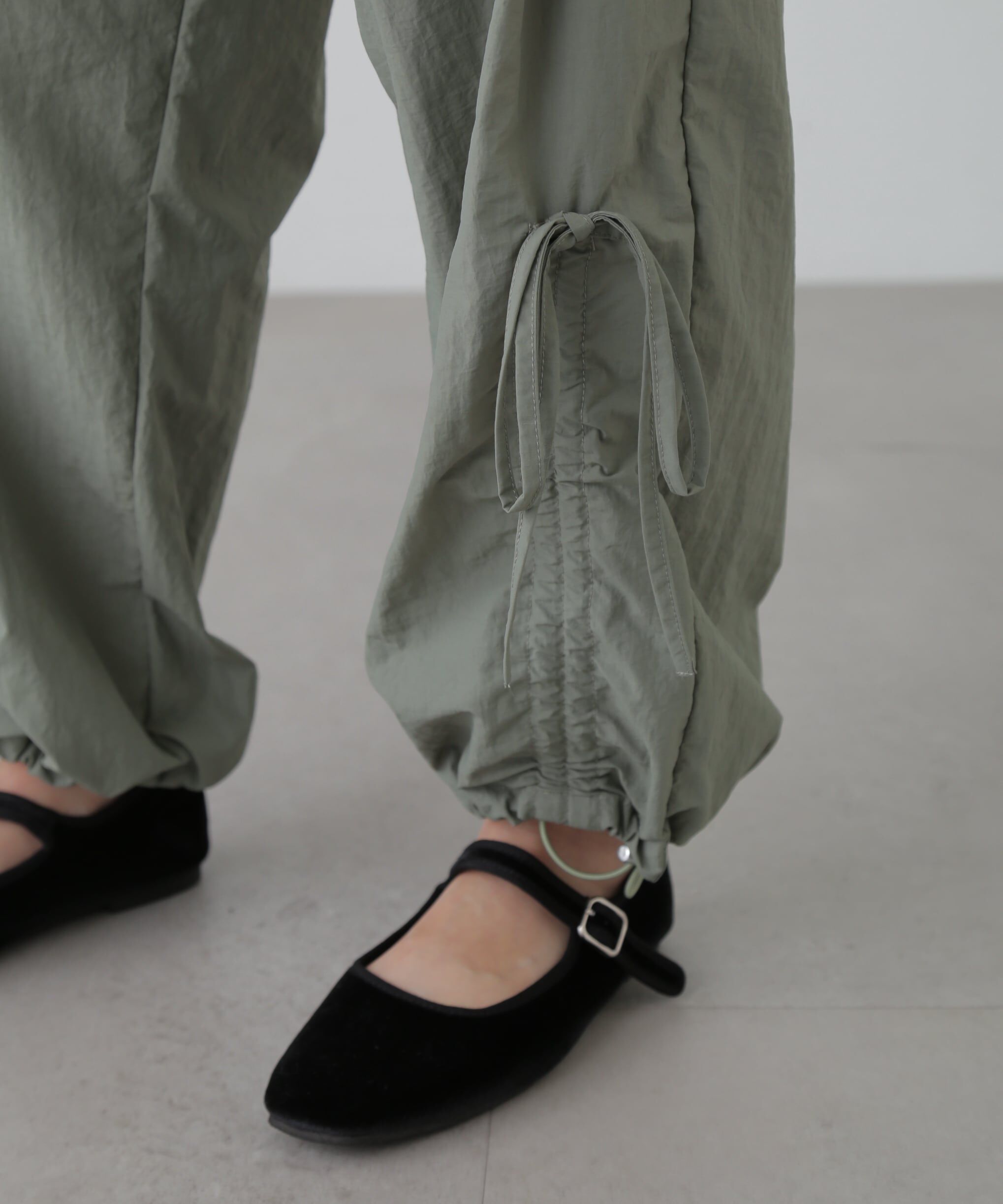  「リボンドロストパンツ」|その他|