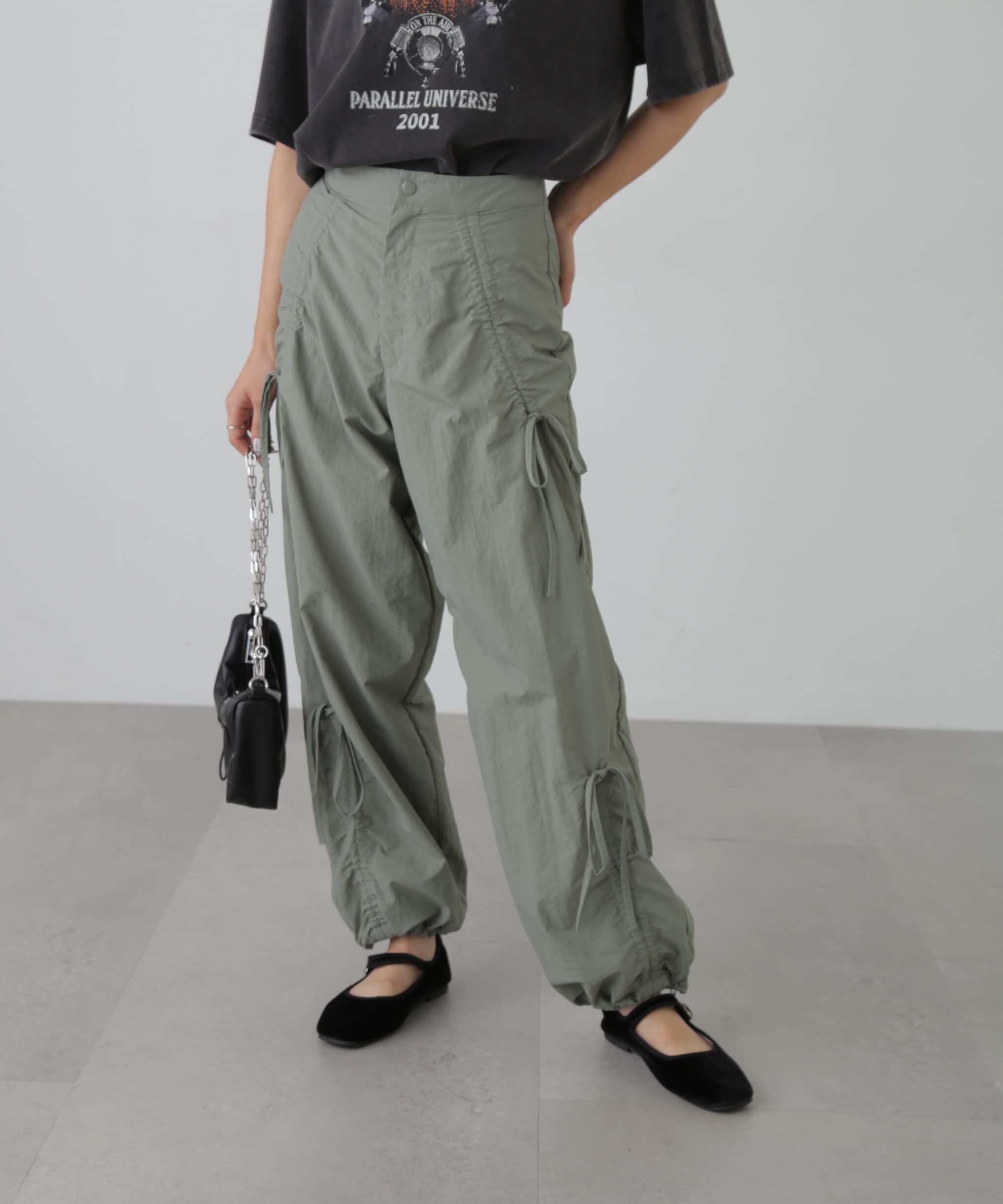  「リボンドロストパンツ」|その他|