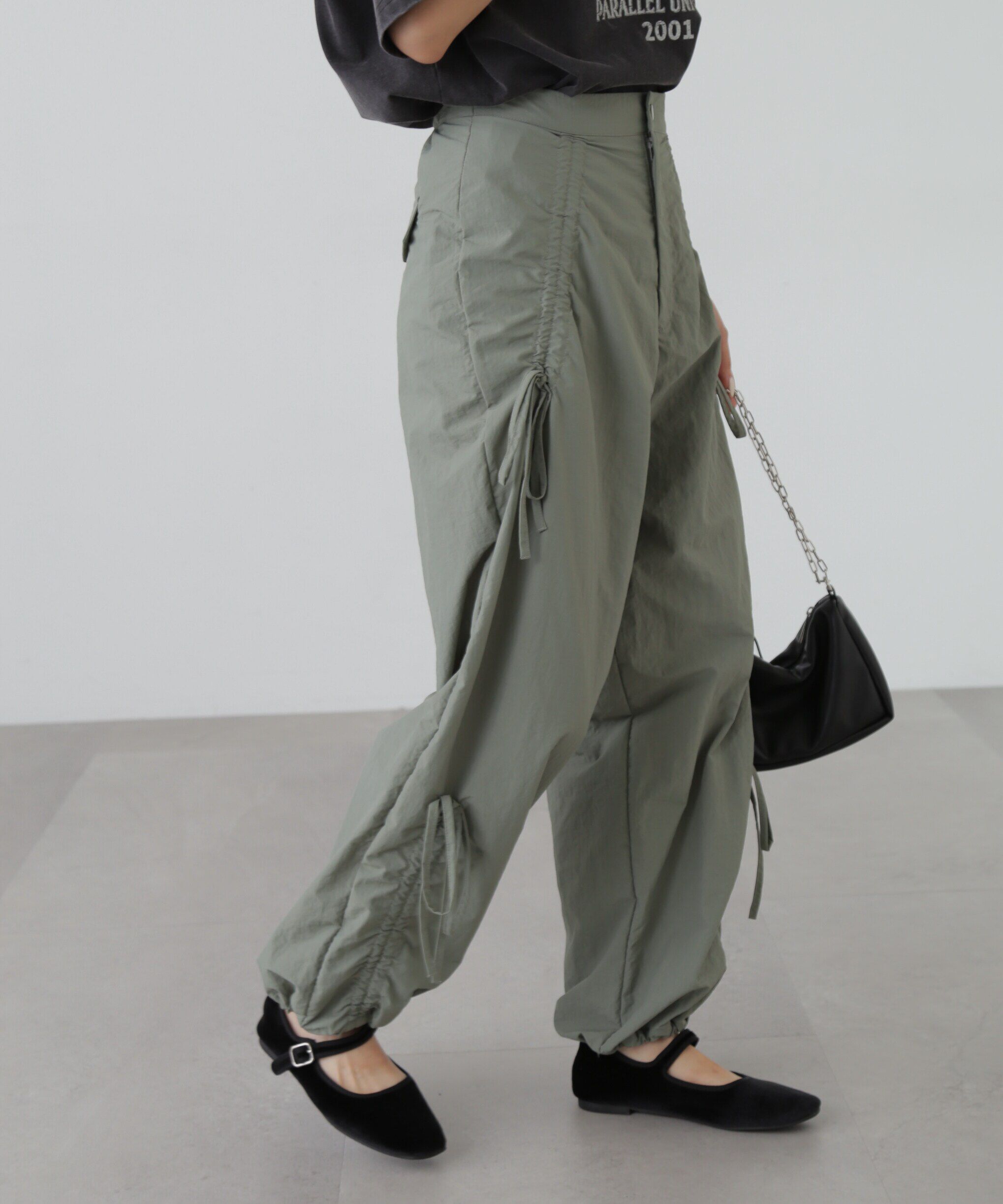  「リボンドロストパンツ」|その他|