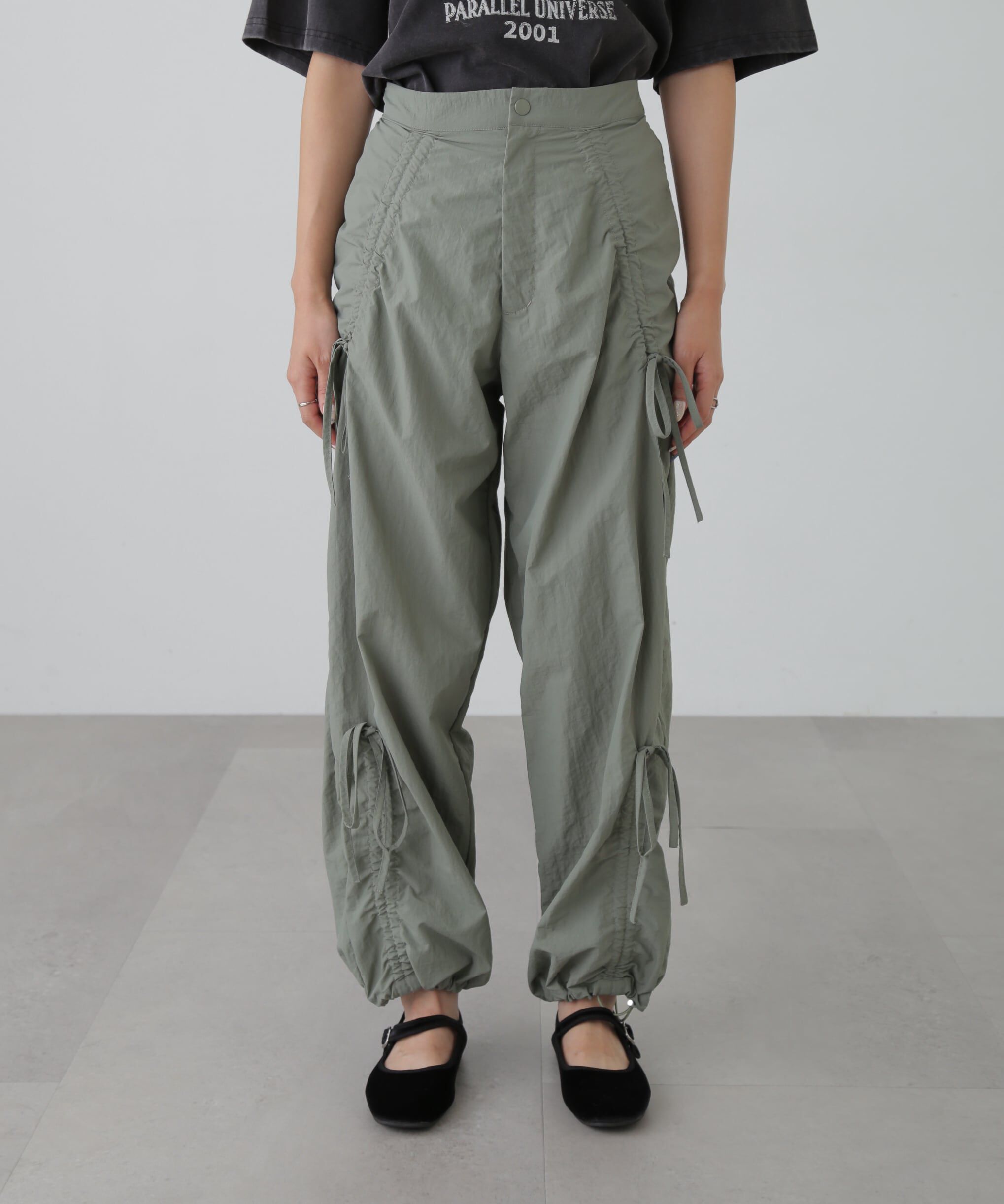  「リボンドロストパンツ」|その他|