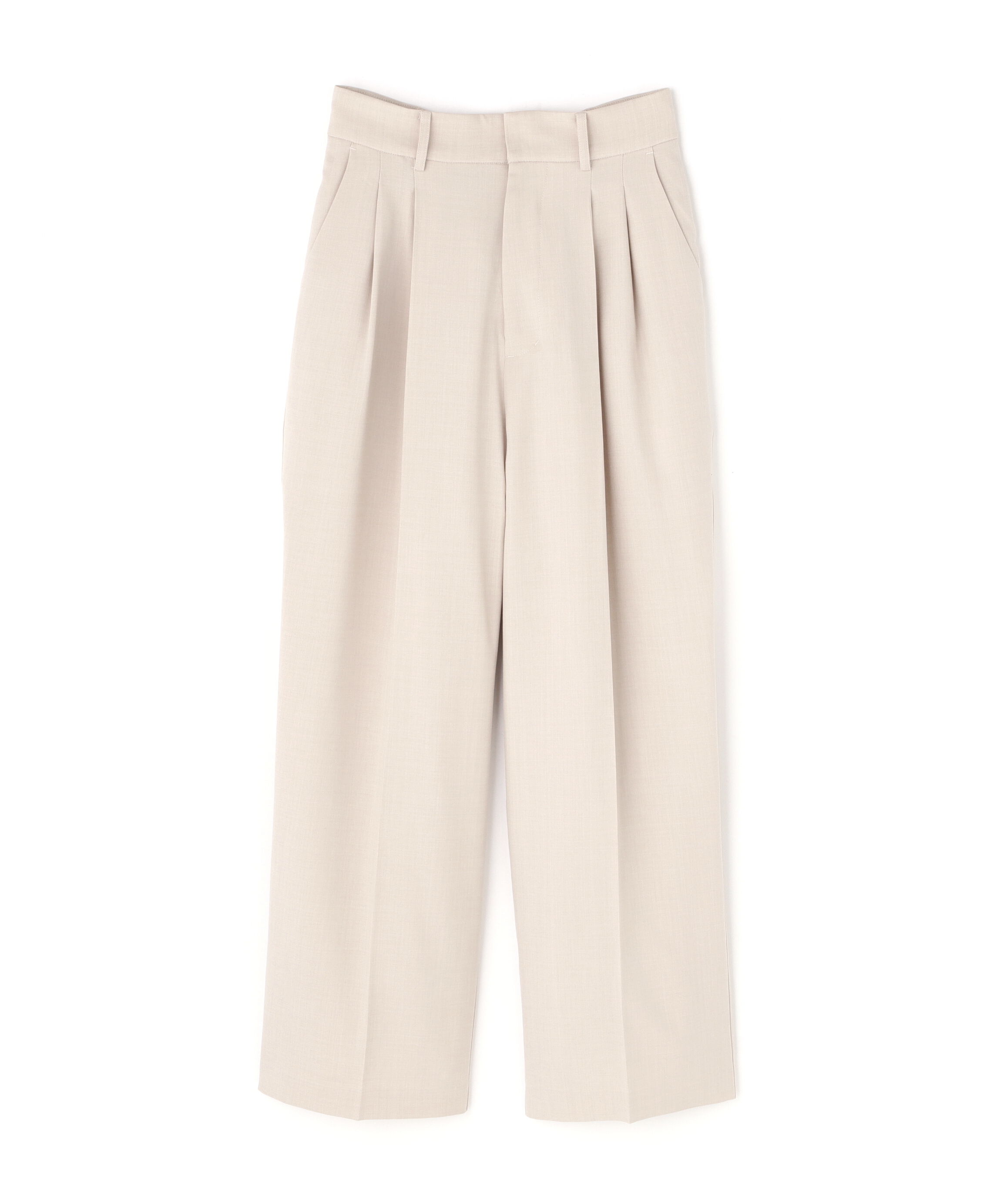  「梳毛調合繊タックワイドパンツ」|その他|