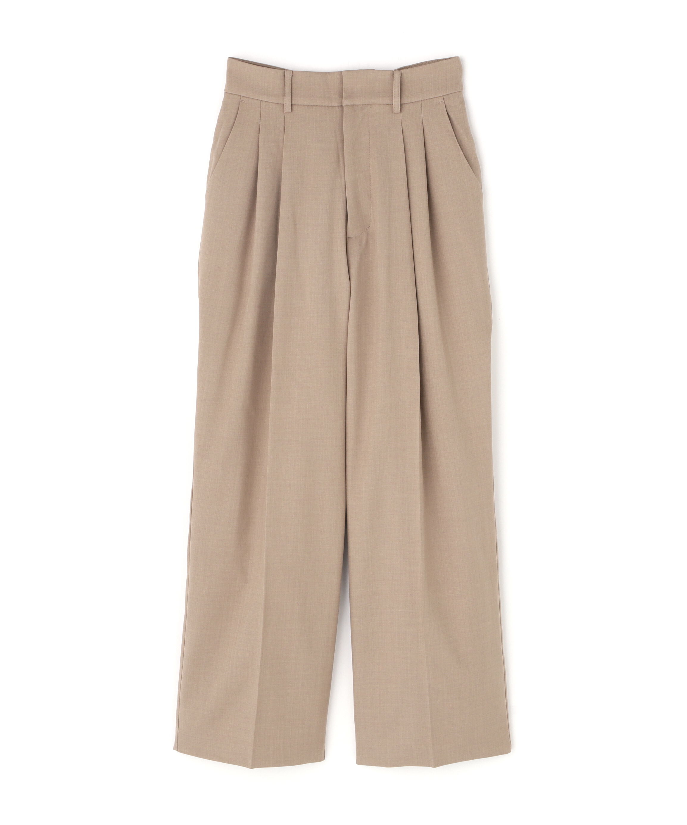  「梳毛調合繊タックワイドパンツ」|その他|