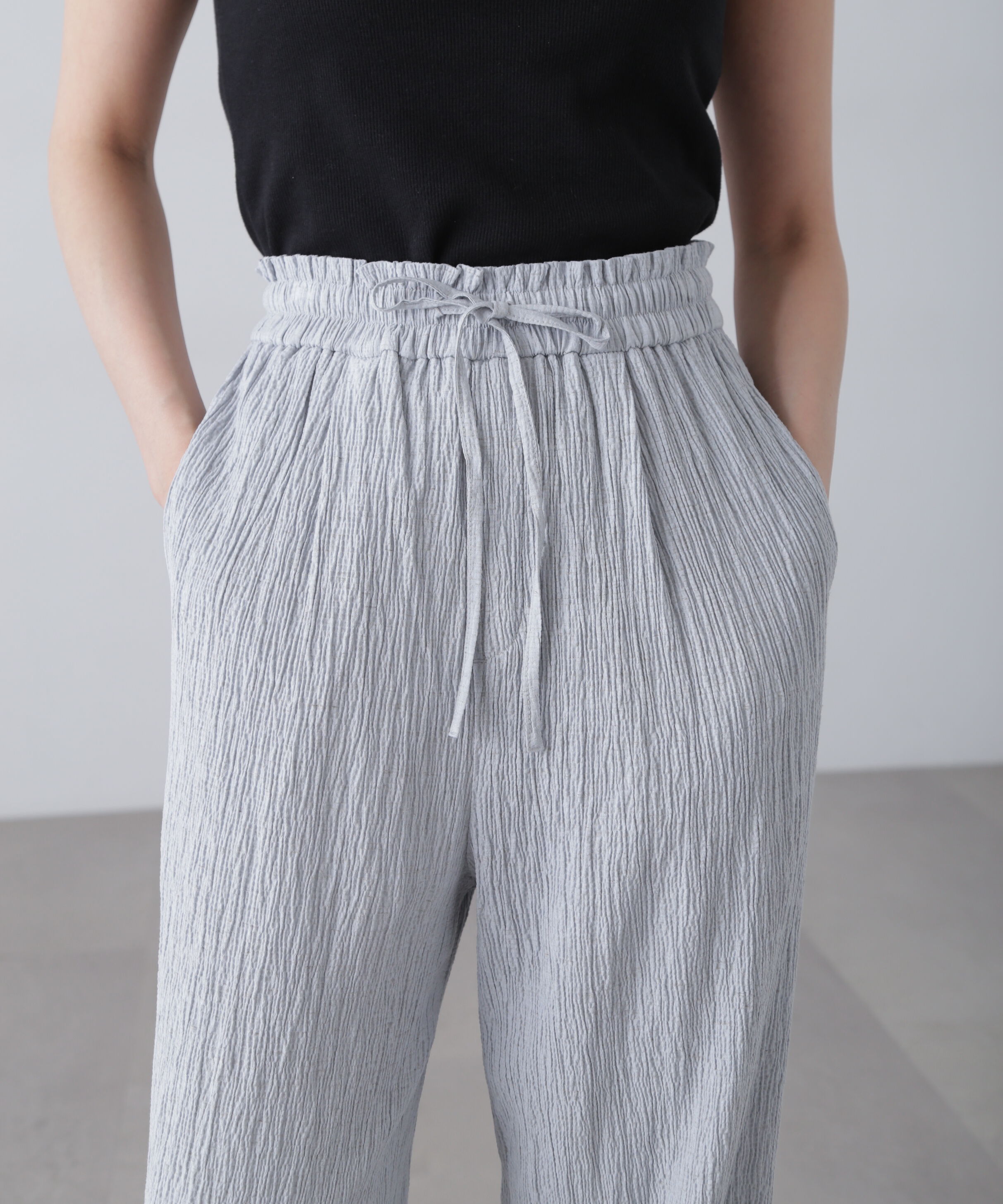  「楊柳リラックスストレートパンツ」|その他|