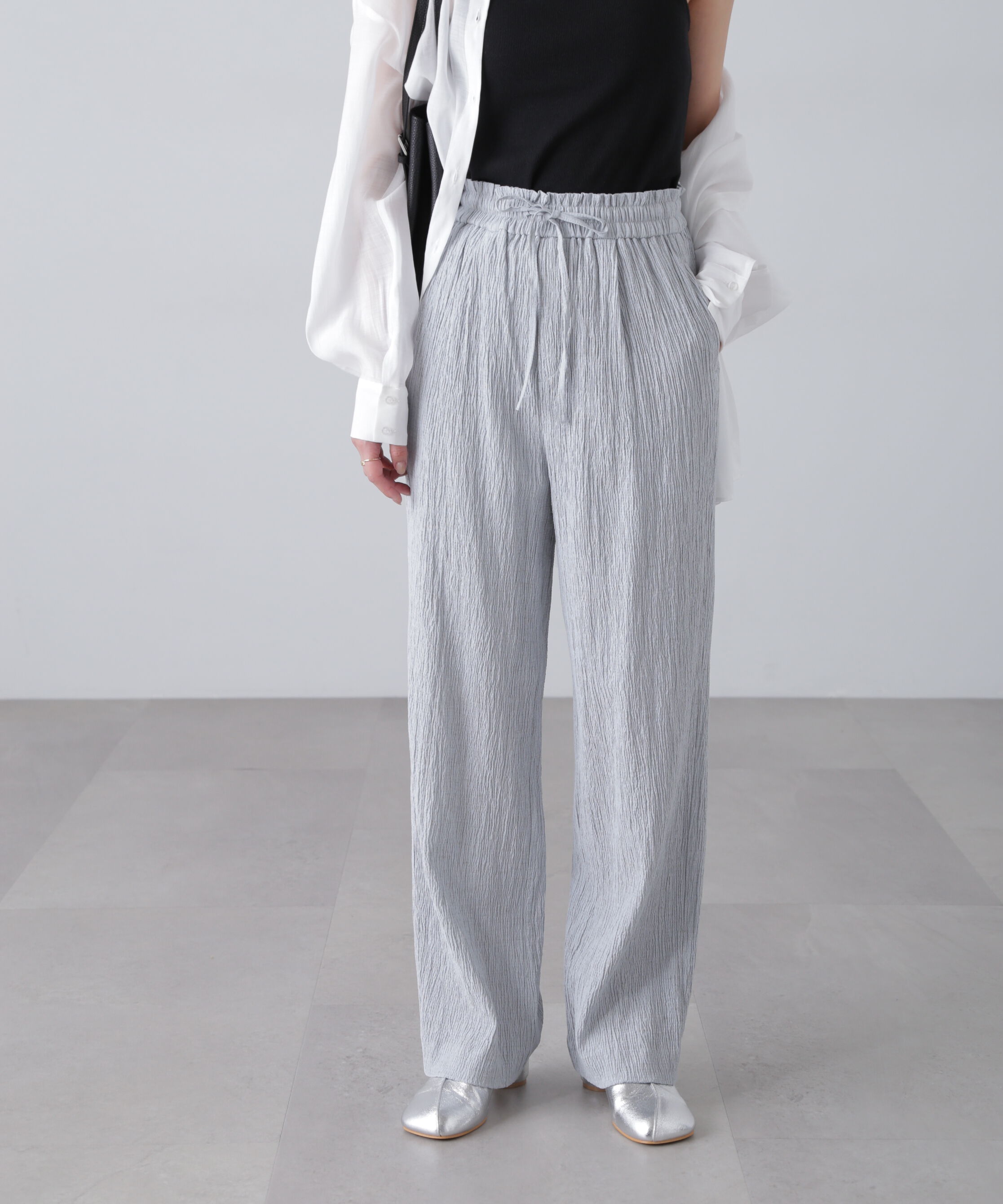  「楊柳リラックスストレートパンツ」|その他|