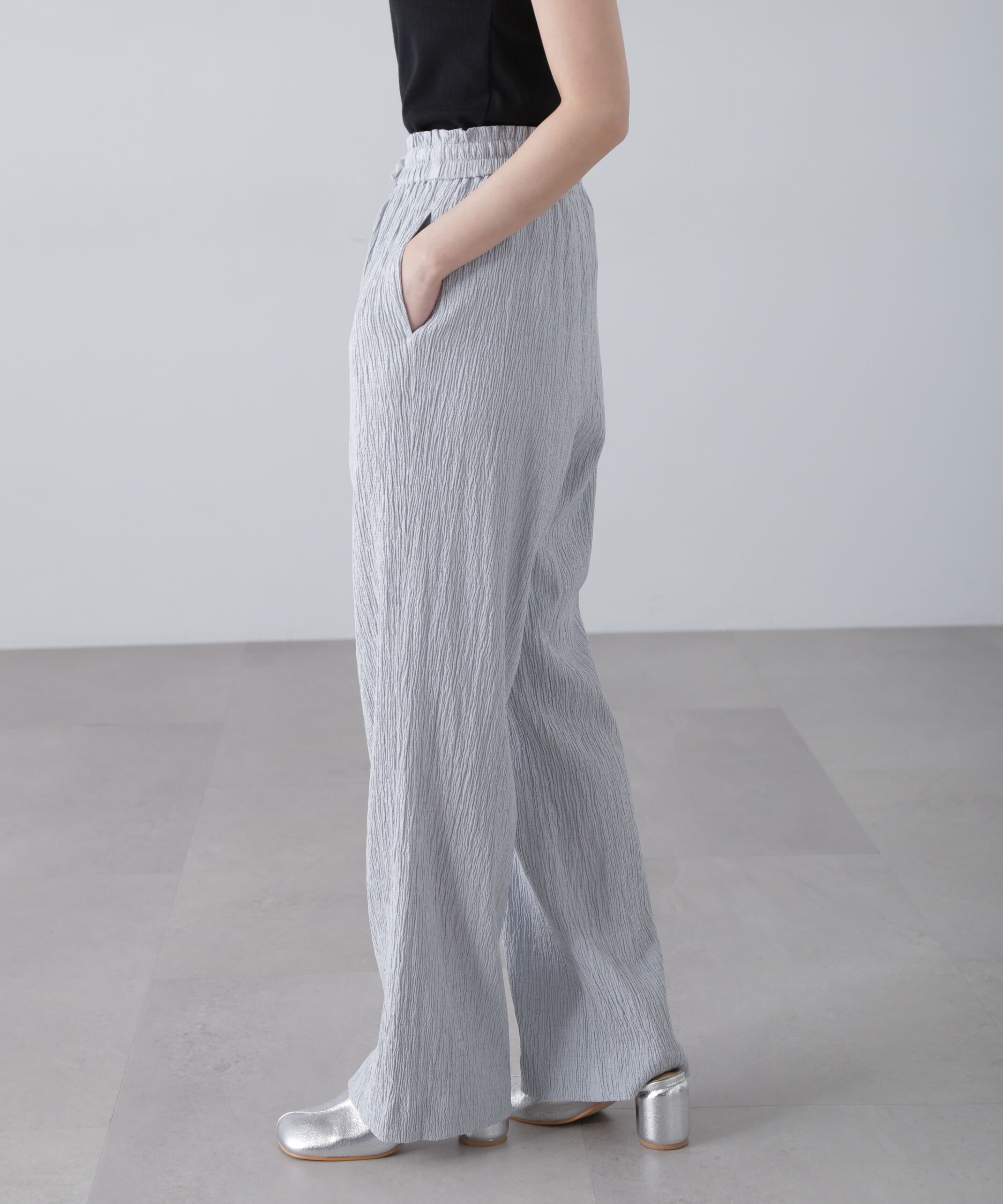  「楊柳リラックスストレートパンツ」|その他|