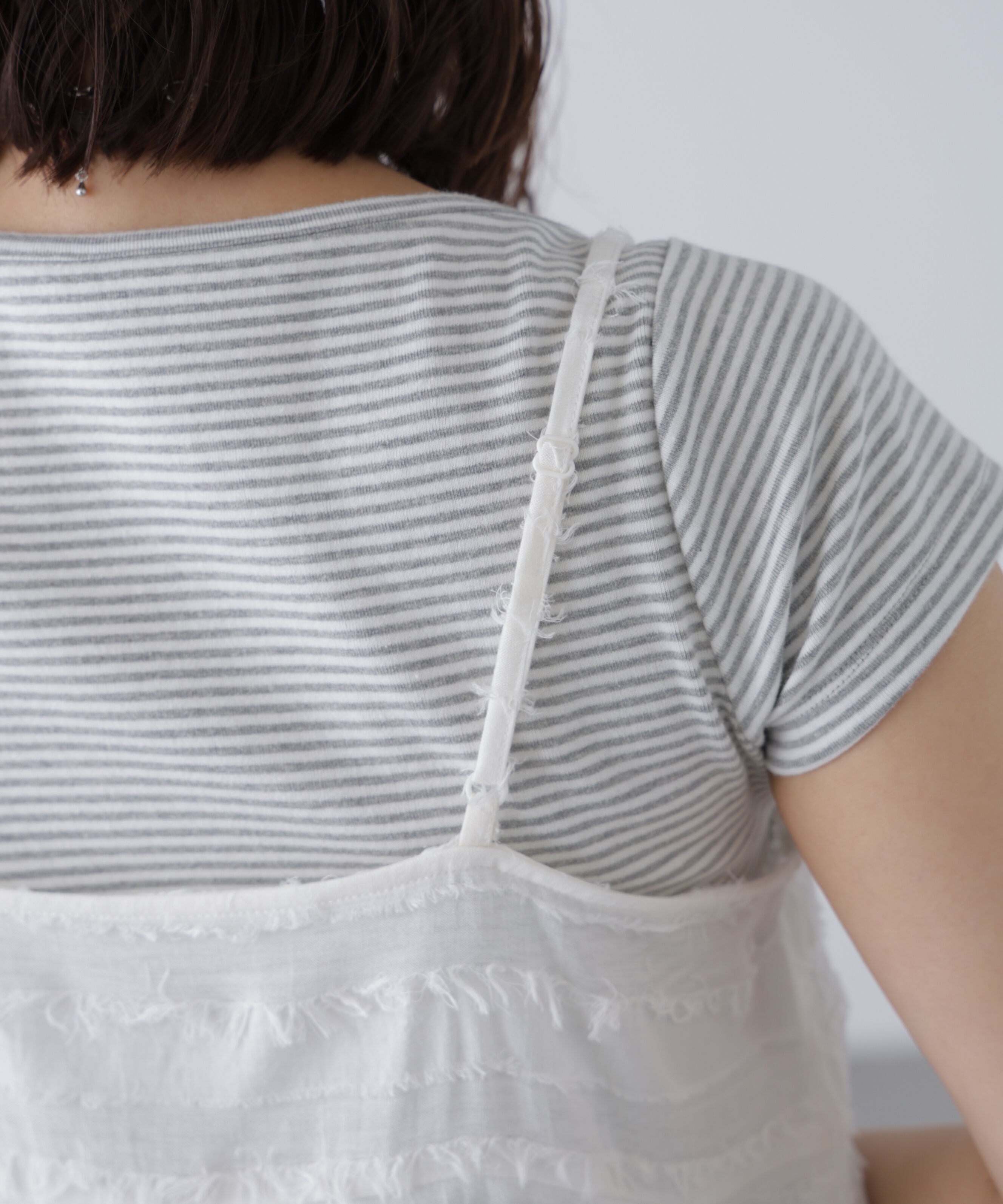  「フリンジシャギーアシメブラウス」|シャツ・ブラウス|