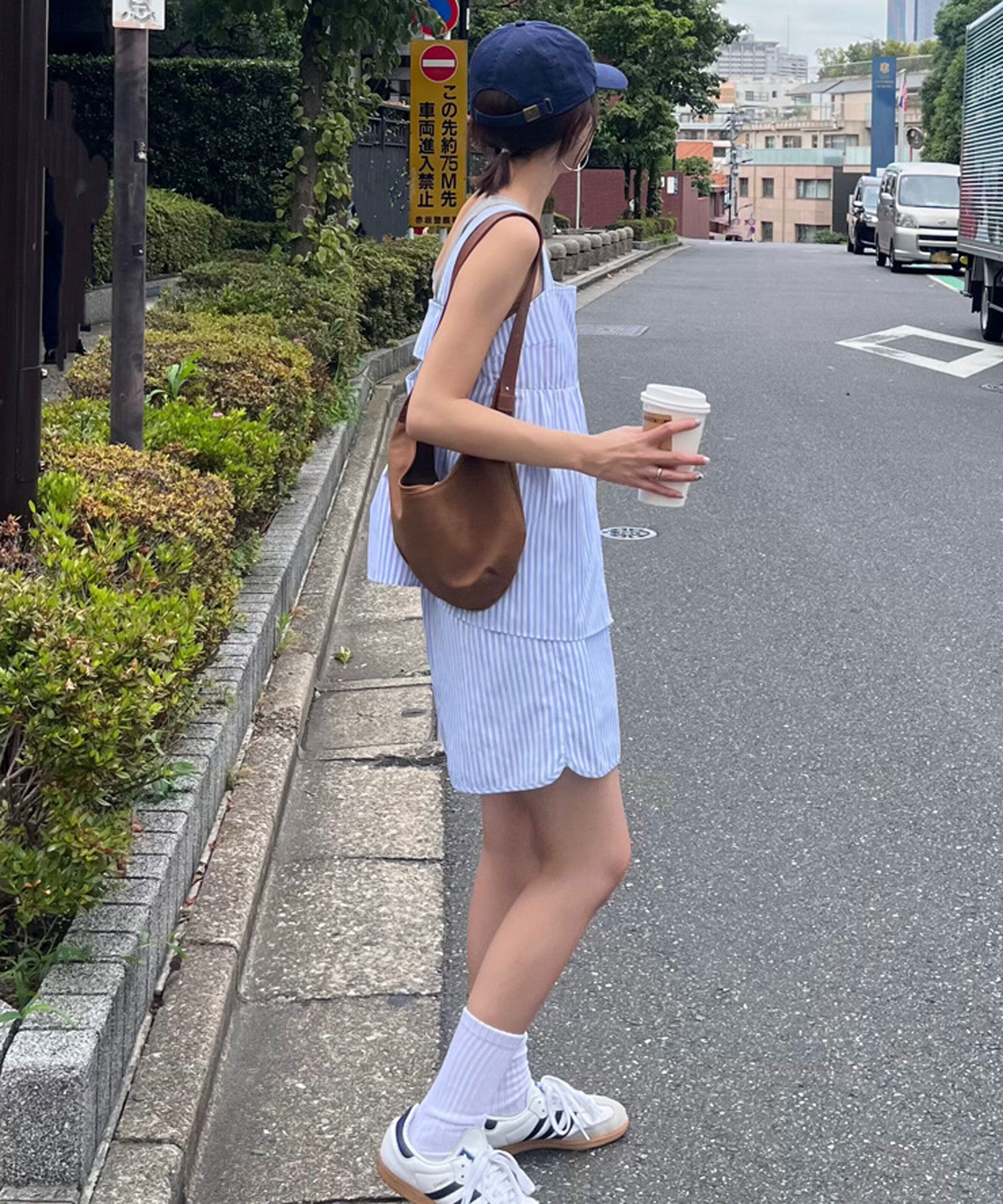  「〈セットアップ対応〉ストライプショートパンツ」|その他|