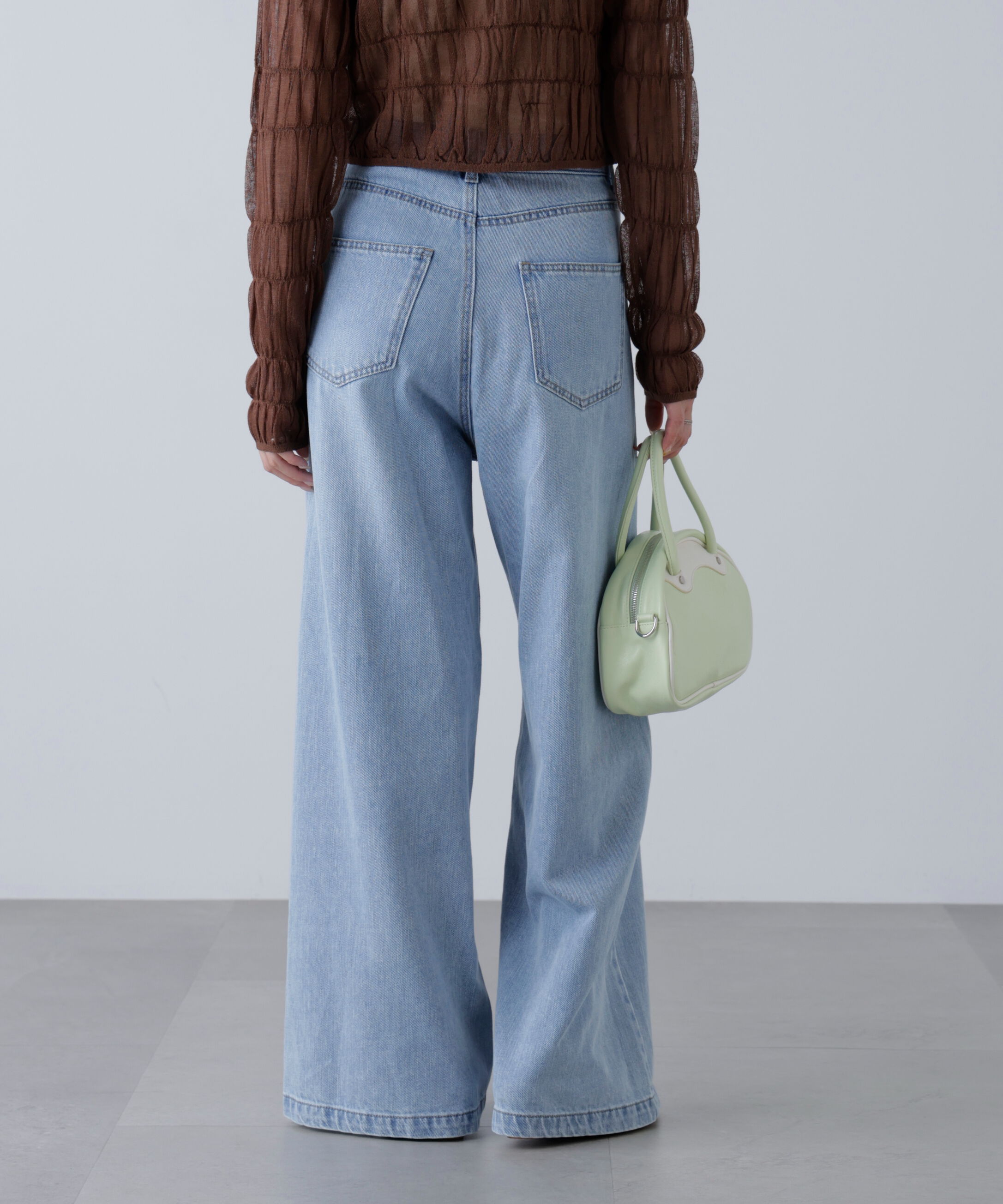  「甘織ワイドデニムパンツ」|その他|