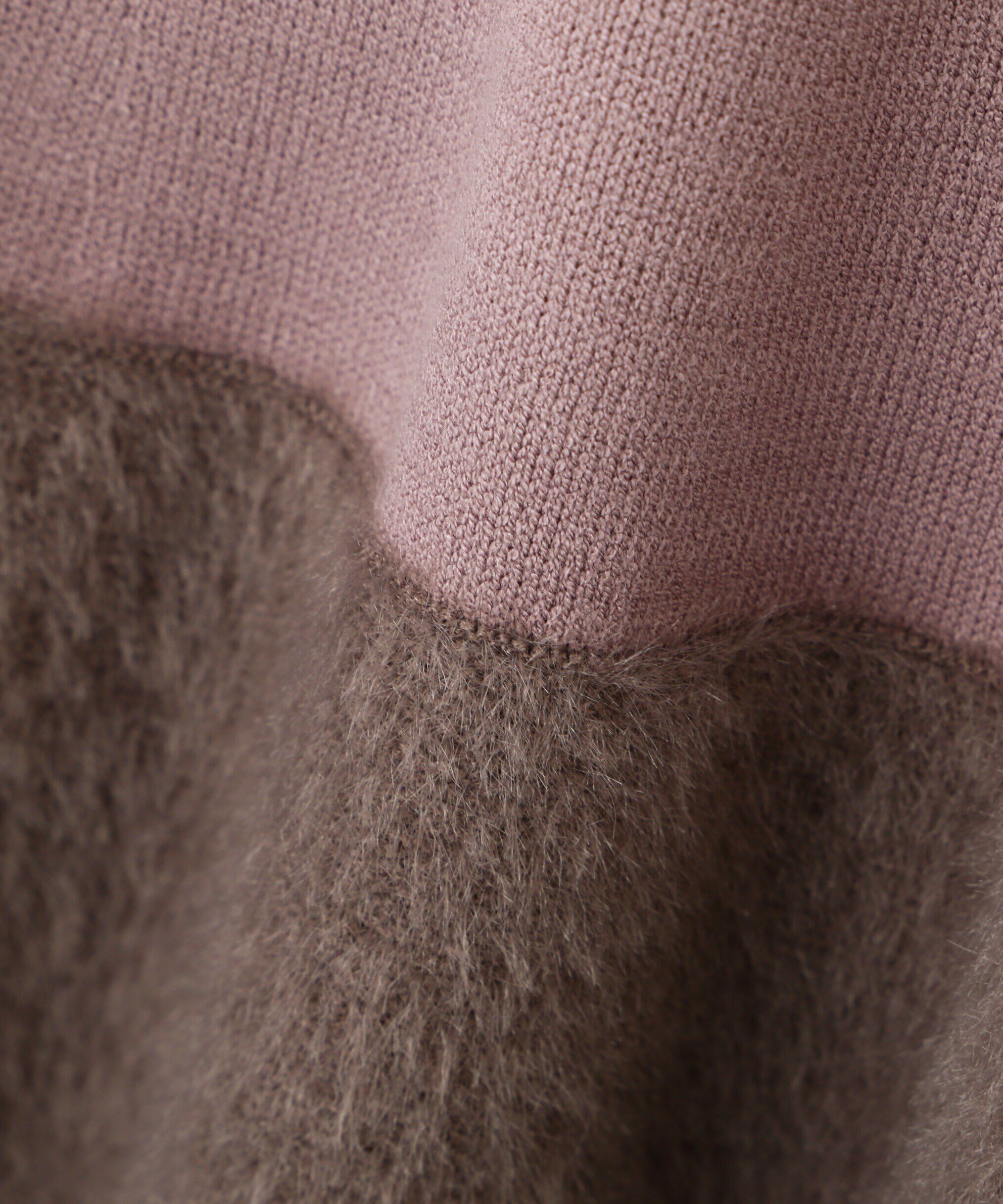 PROPORTION BODY DRESSING「フェザーペプラムニット　24AW」|ニット・セーター|