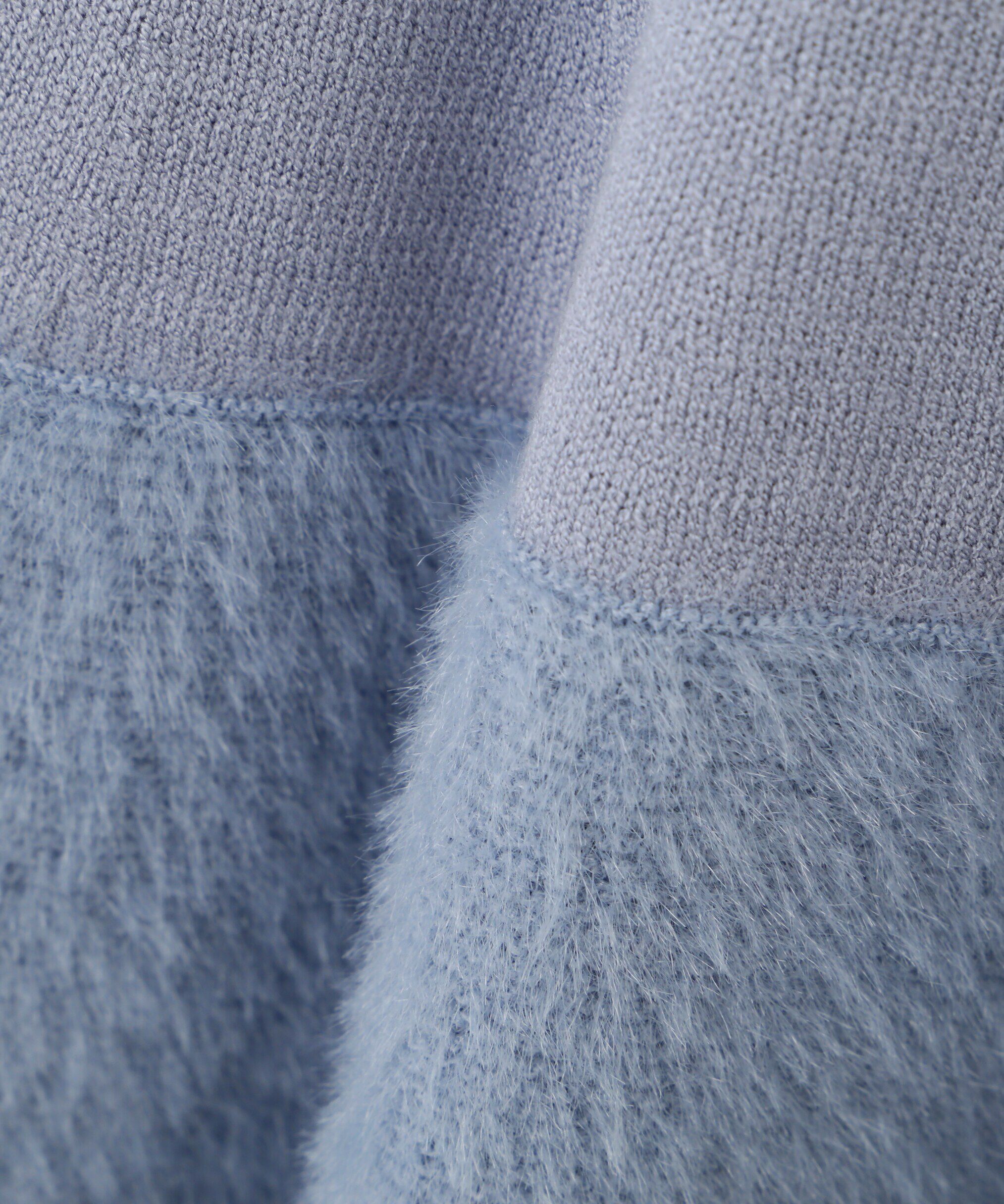 PROPORTION BODY DRESSING「フェザーペプラムニット　24AW」|ニット・セーター|