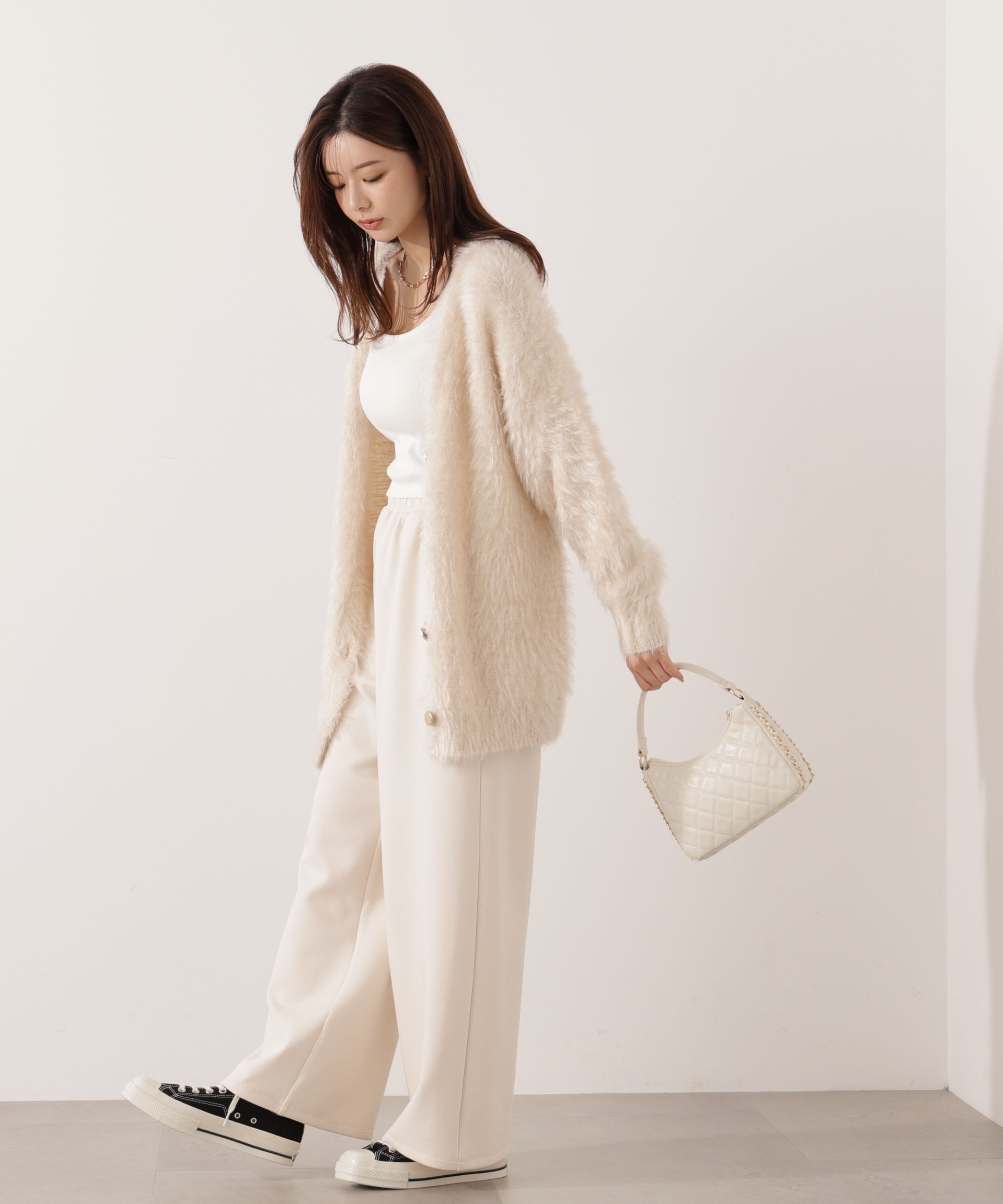 PROPORTION BODY DRESSING「キャットBIGカーディガン 25AW」|カーディガン|