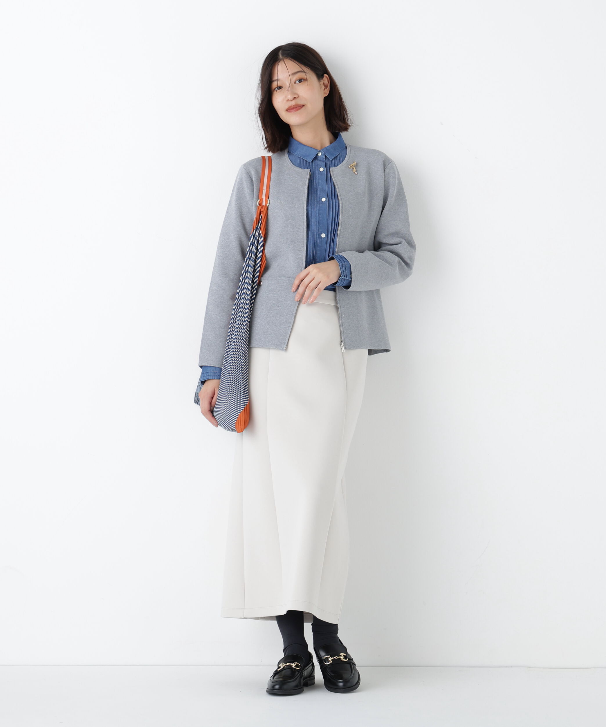  「◆コットンスムースジップアップＪＫ」|その他|