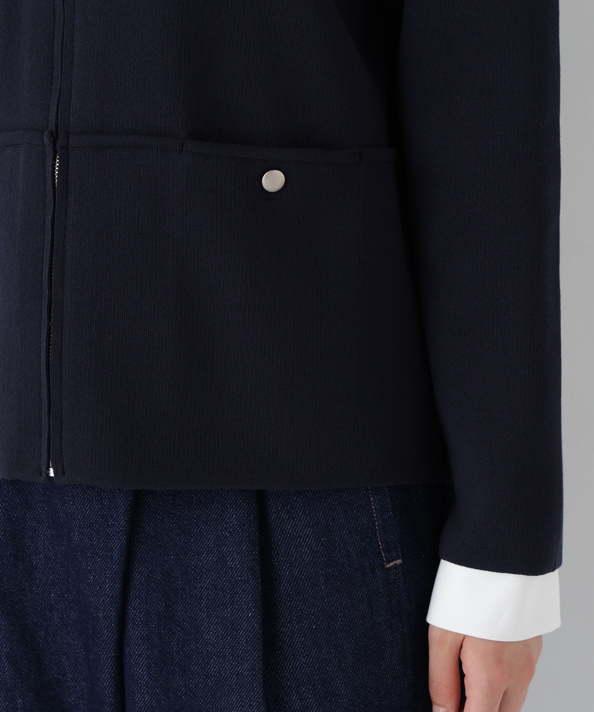  「◆コットンスムースジップアップＪＫ」|その他|