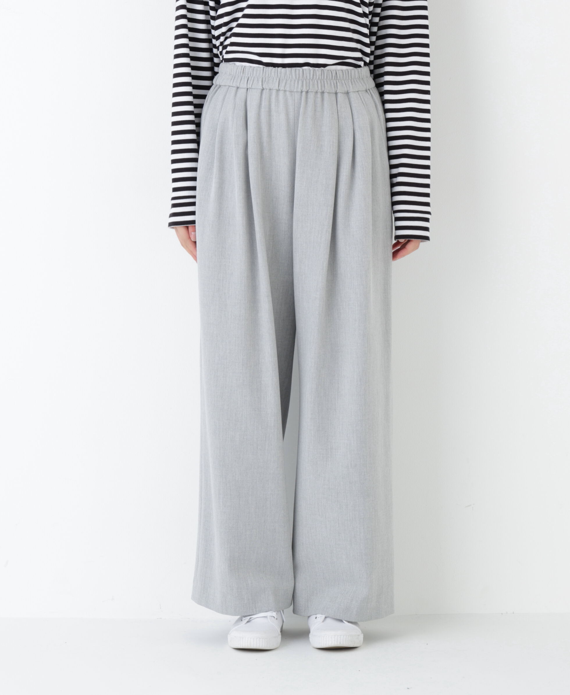  「裏起毛ワイドパンツ」|その他|