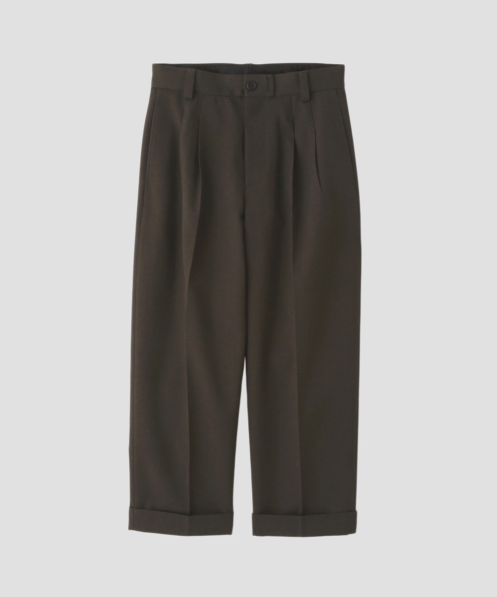 MARGARET HOWELL「COMPACT WOOL SERGE TROUSERS」|その他|