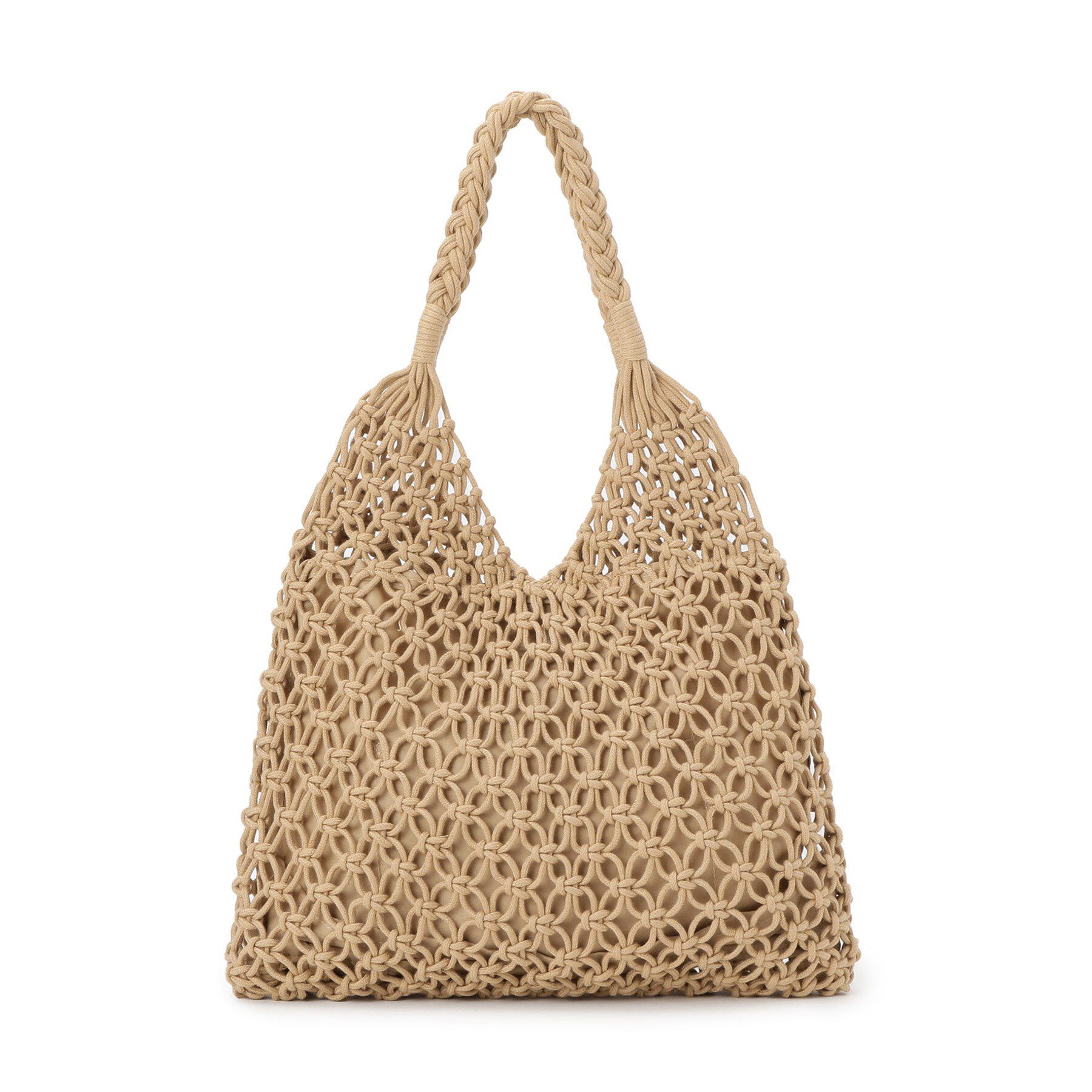 SHOO･LA･RUE「マクラメトートバッグ」|トートバッグ|