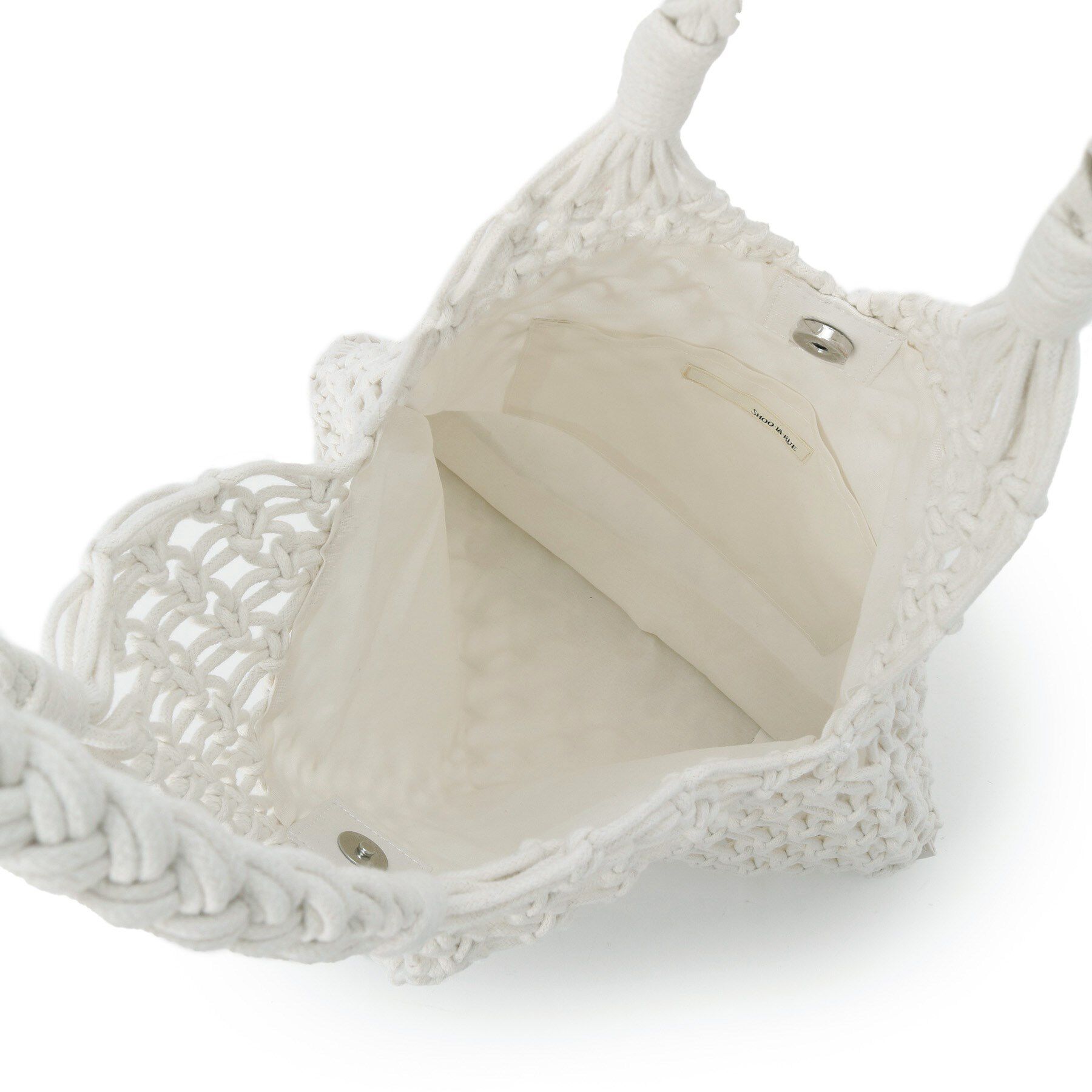 SHOO･LA･RUE「マクラメトートバッグ」|トートバッグ|