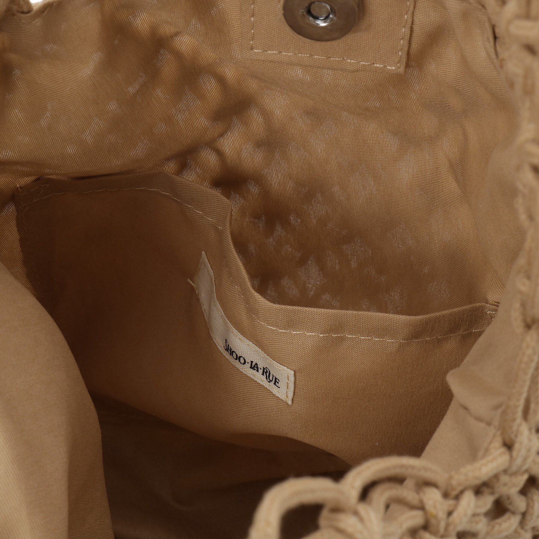 SHOO･LA･RUE「マクラメトートバッグ」|トートバッグ|