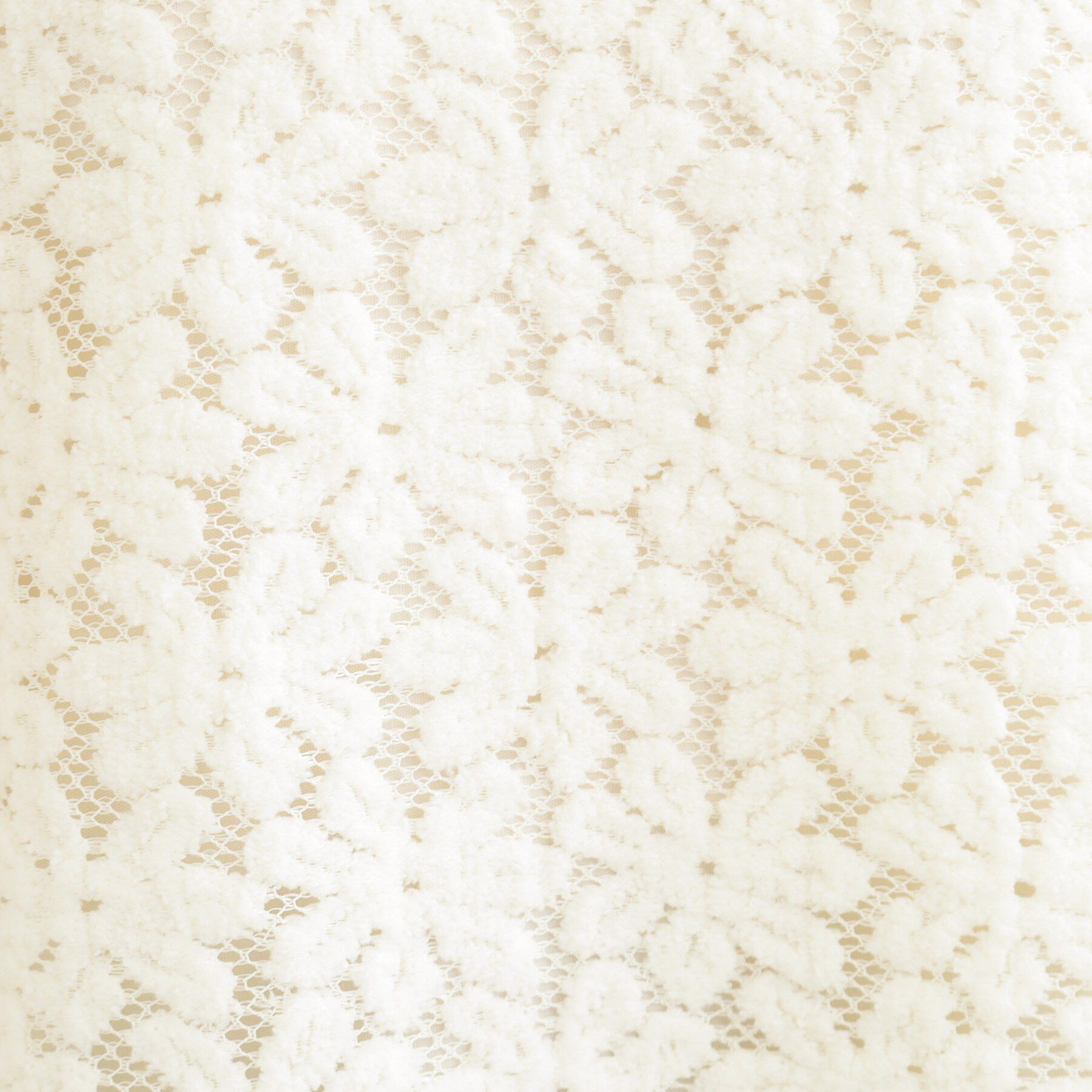 SHOO･LA･RUE「お花起毛レーストップス」|シャツ・ブラウス|