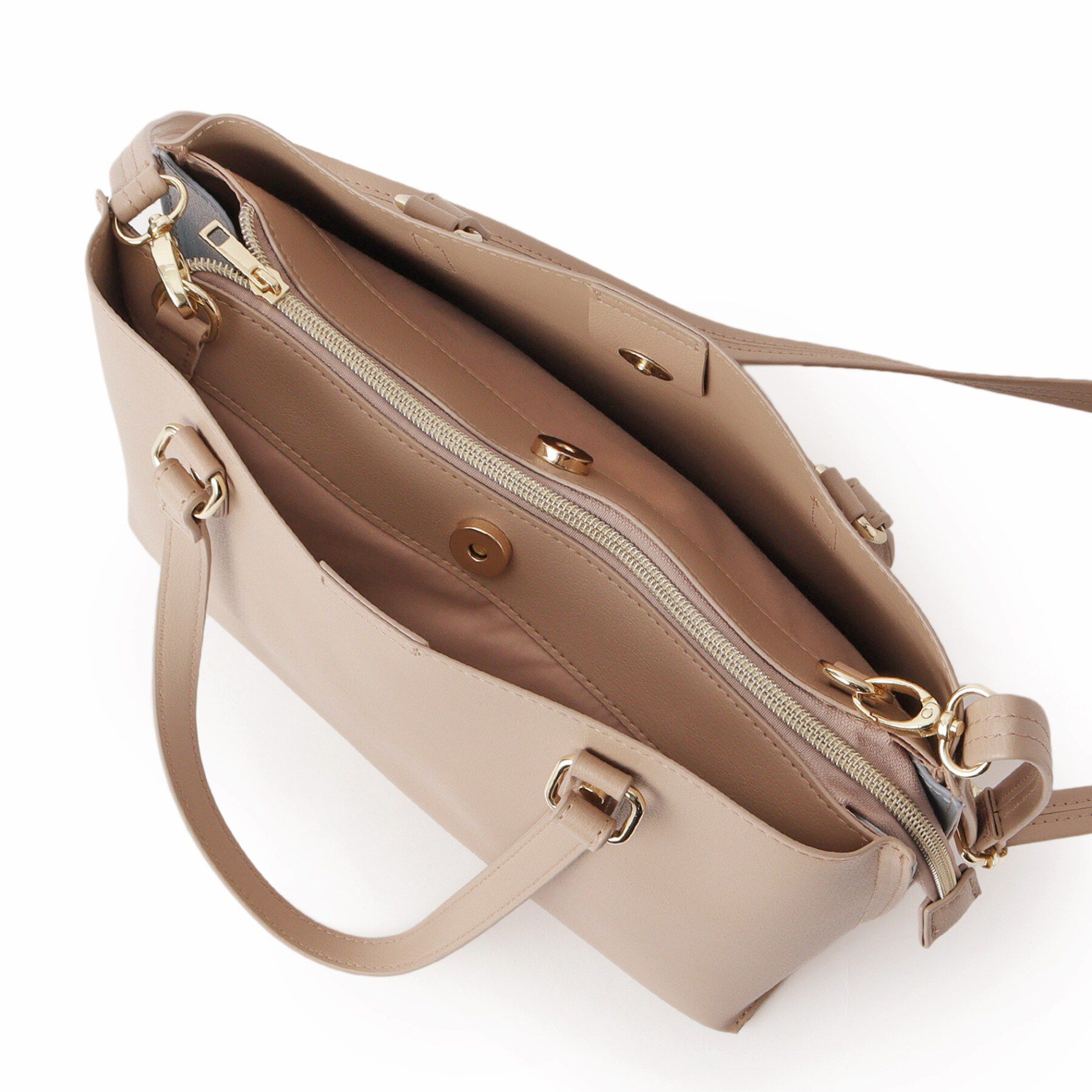 SHOO･LA･RUE「サイド配色トートバッグ」|トートバッグ|