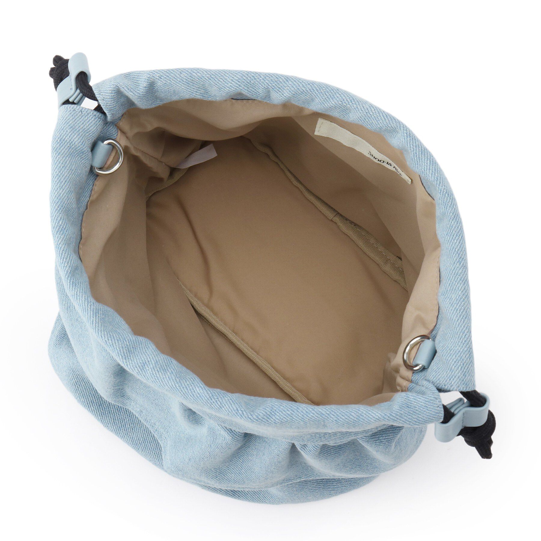 SHOO･LA･RUE「デニム巾着ショルダーバッグ」|ショルダー・メッセンジャー|