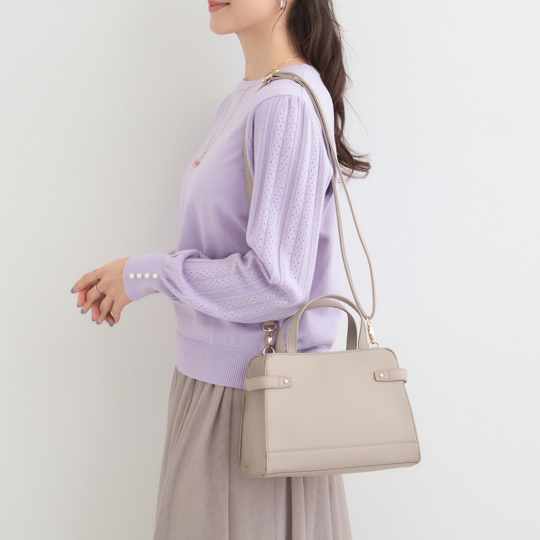 SHOO･LA･RUE「サイドベルトデザインショルダーバッグ」|ショルダー・メッセンジャー|