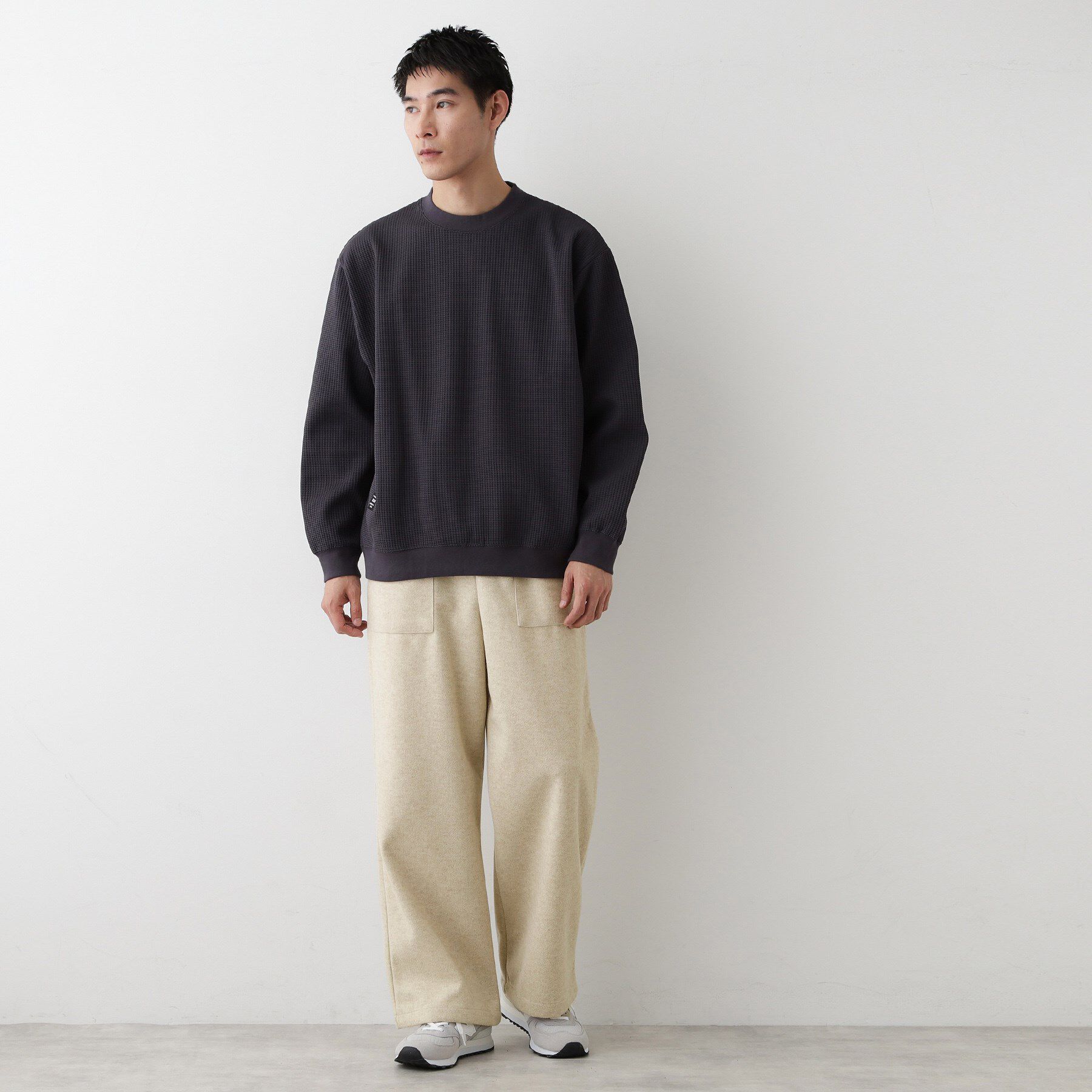 Dessin「【ウエストゴム/洗える】メルトンジャージパンツ」|その他|