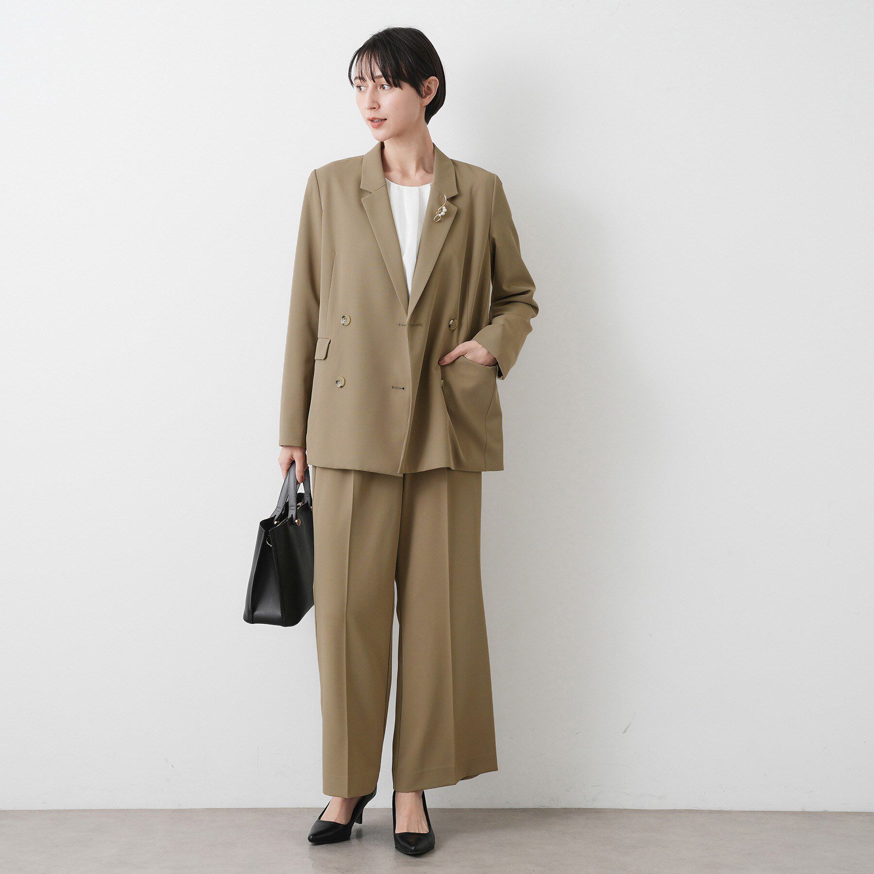 Dessin「【入卒/セレモニー/セットアップ可能】フレアシルエットパンツ」|その他|