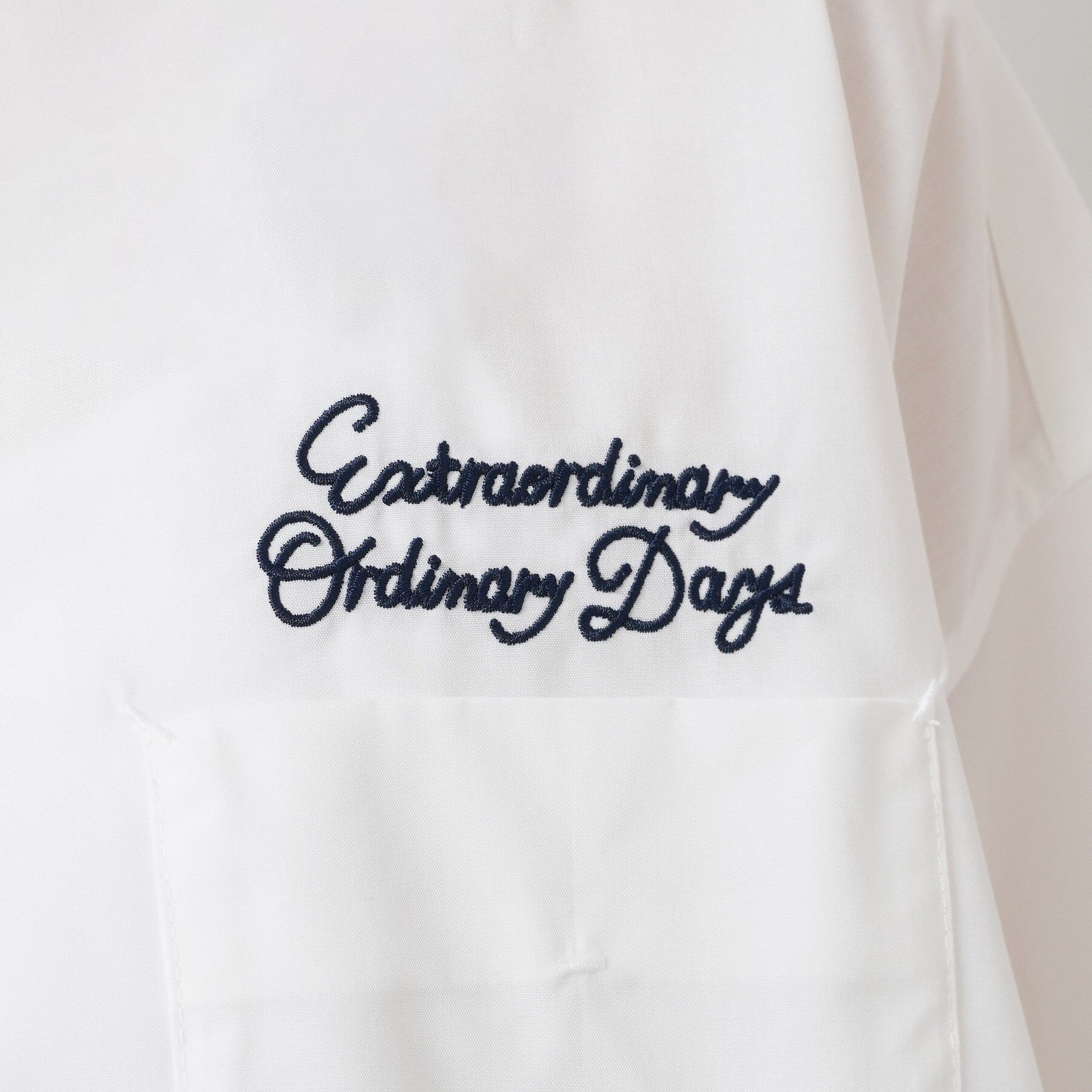 Dessin「【洗える】刺繍ロゴ入りオーバーシャツ」|シャツ・ブラウス|