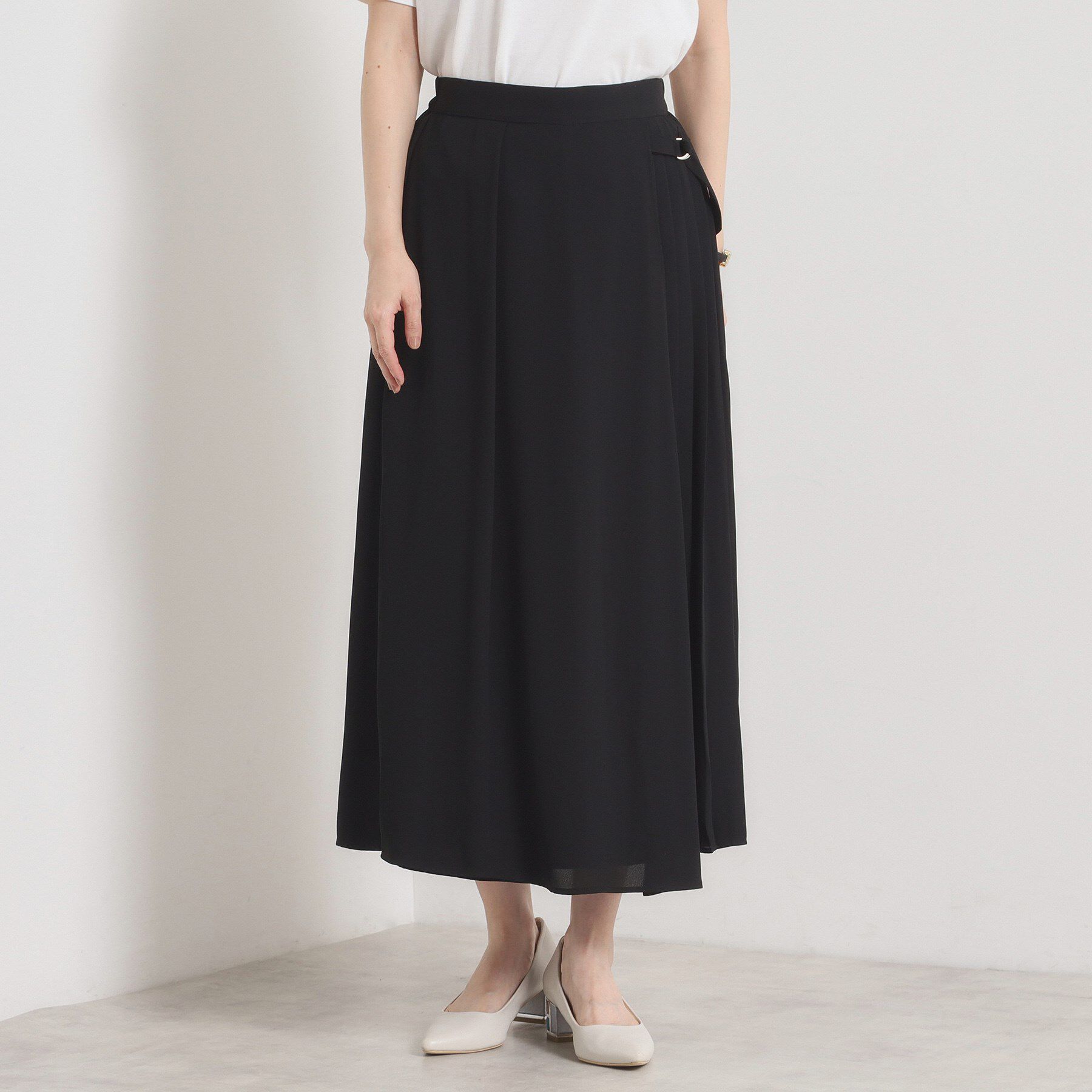 ITS&rsquo;DEMO「【手洗い可／ウエストゴム】サイドプリーツパンツ」|その他|