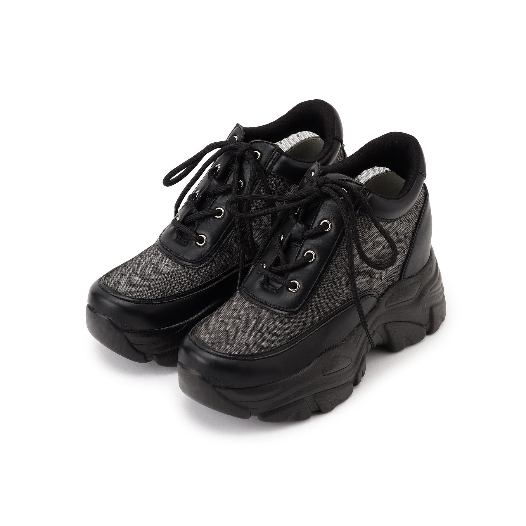 ESPERANZA「きゅんフィットインソールチュールリボンスニーカー」|スニーカー|