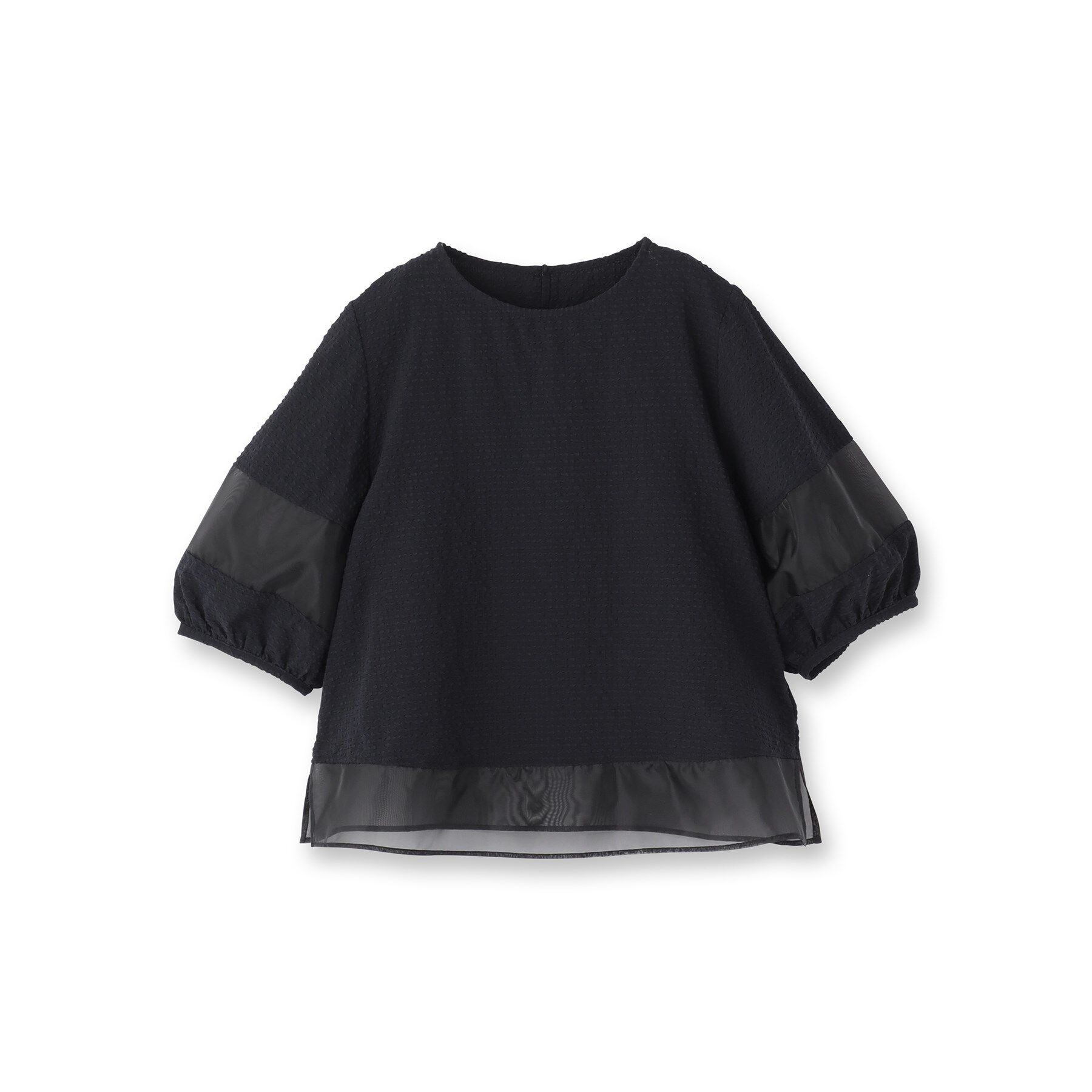 SunaUna「【7分袖／秋まで着られる】Tブラウス」|シャツ・ブラウス|