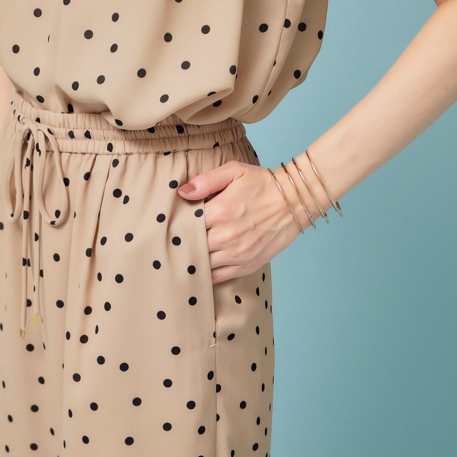 SunaUna「【ドット柄／S～L】ワイドパンツ」|その他|