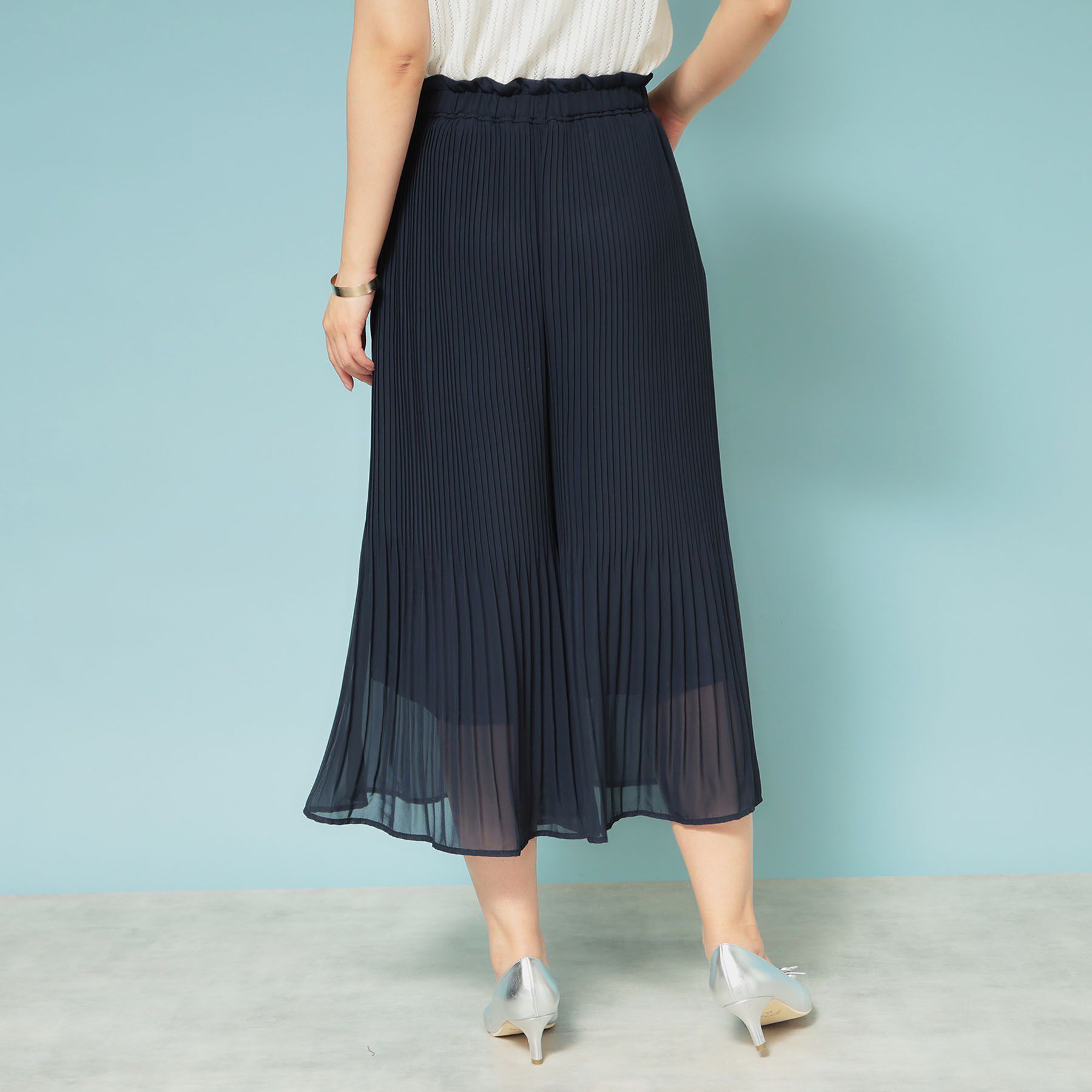 SunaUna「【新色／ウエストゴム／ウォッシャブル】プリーツパンツ」|その他|